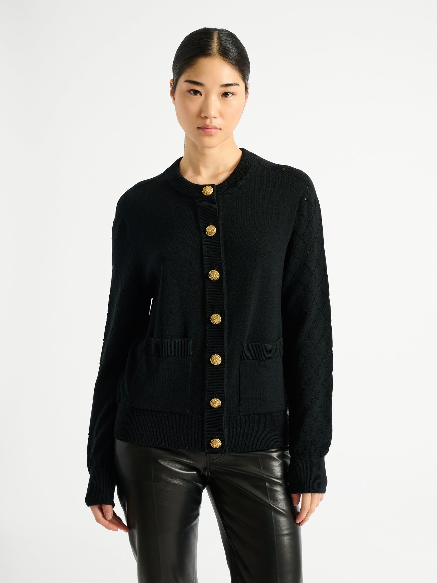 Cardigan en maille