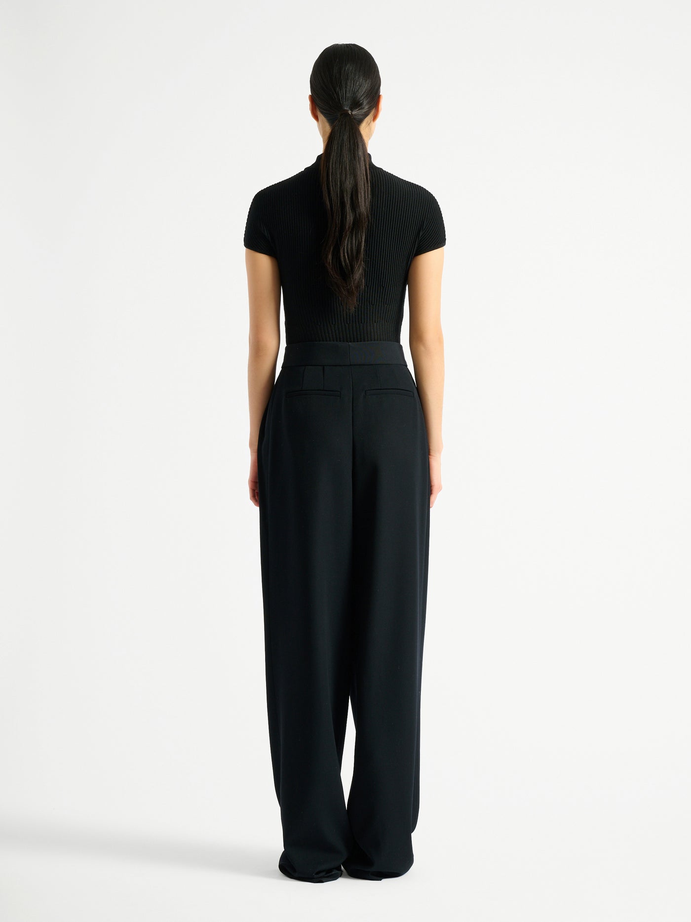 Pantaloni in grain de poudre
