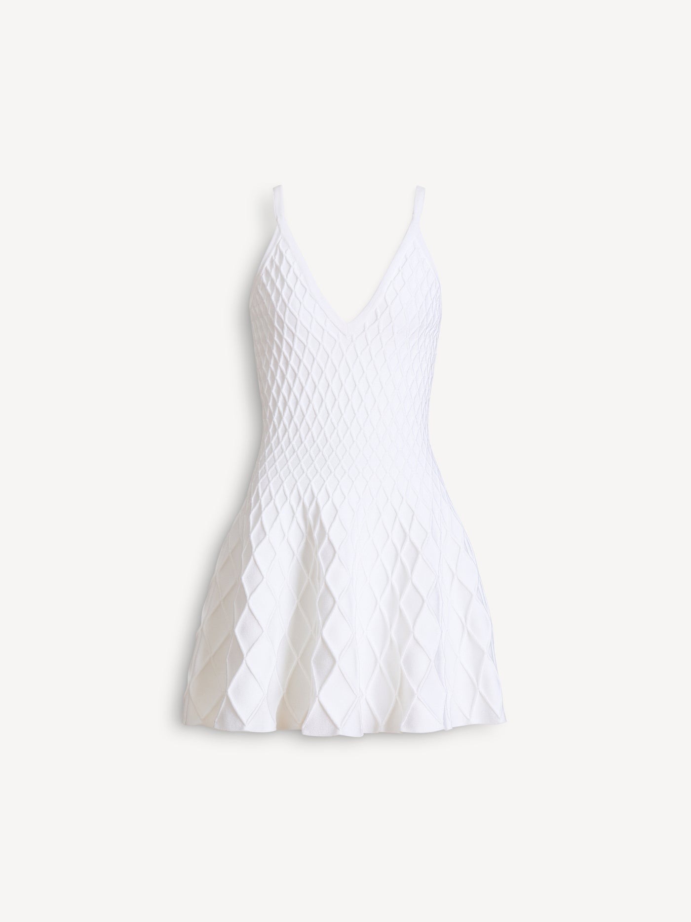 Vestido estilo patinadora de punto