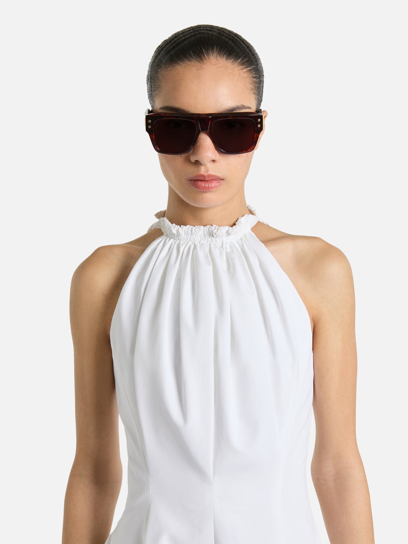 Kleid aus Baumwollpopeline