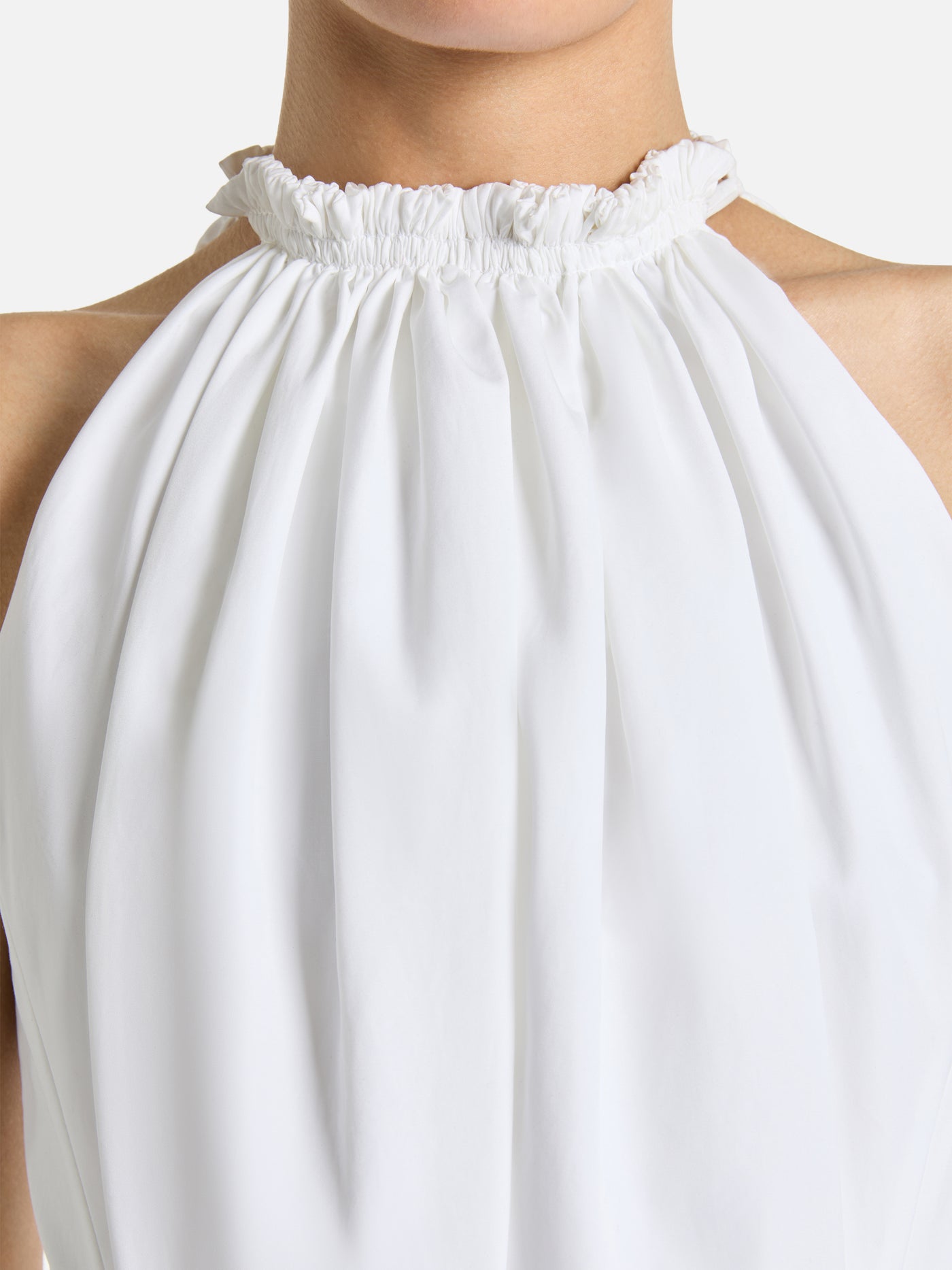 Kleid aus Baumwollpopeline