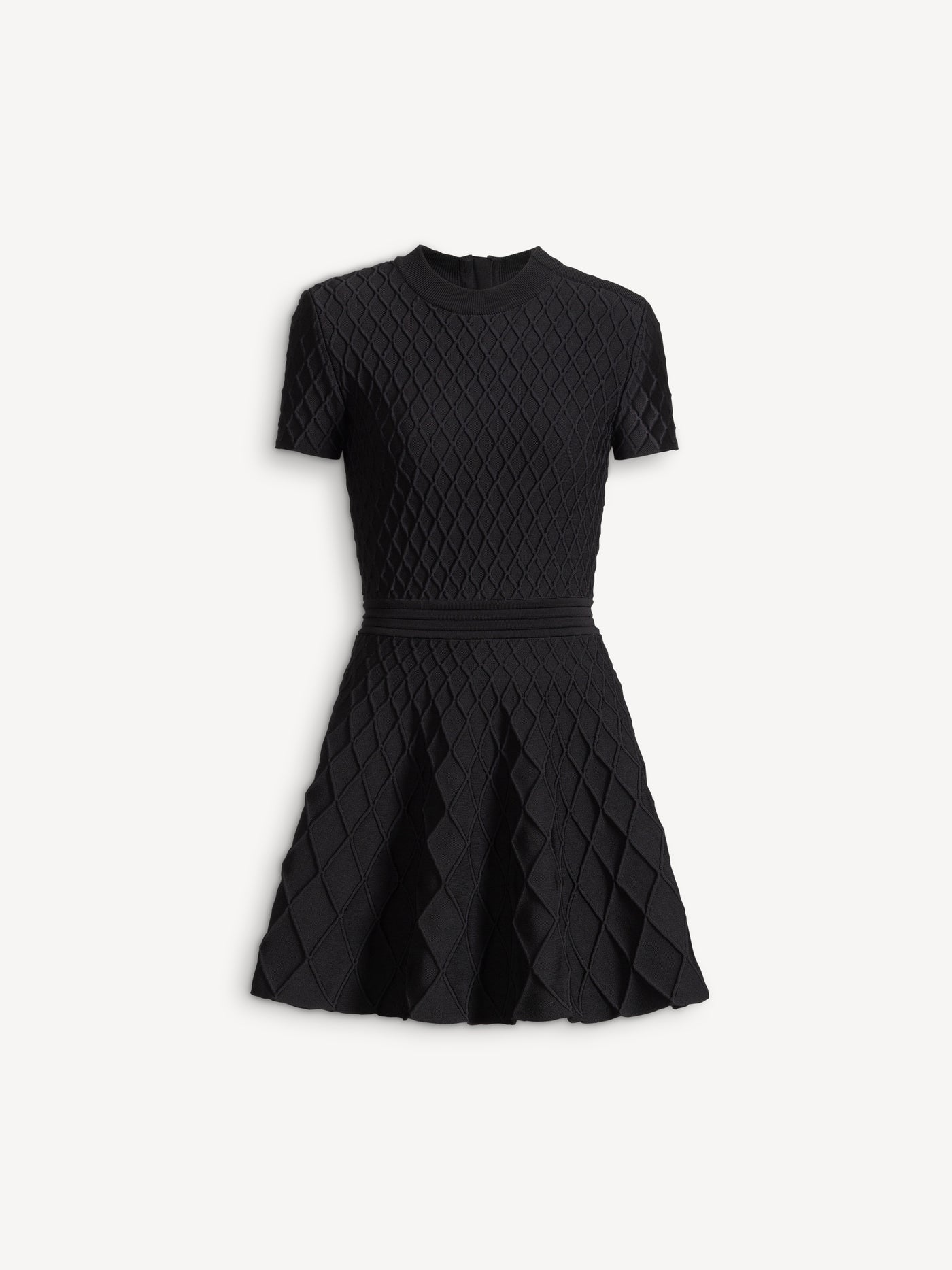 Vestido estilo patinadora de punto