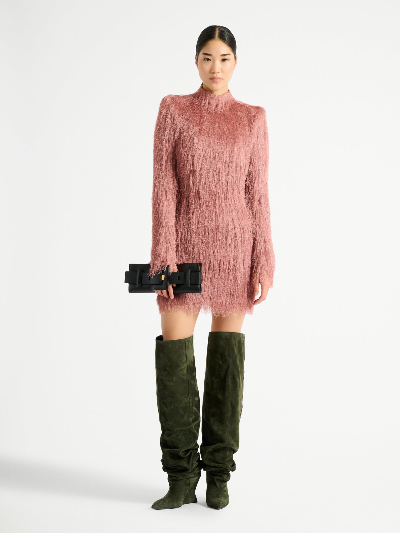 Fringe bodycon dress