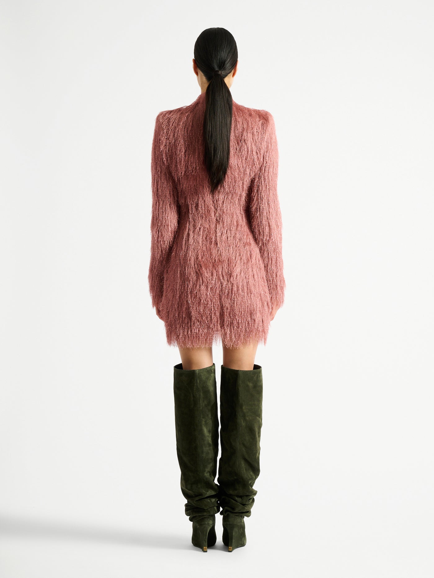 Fringe bodycon dress