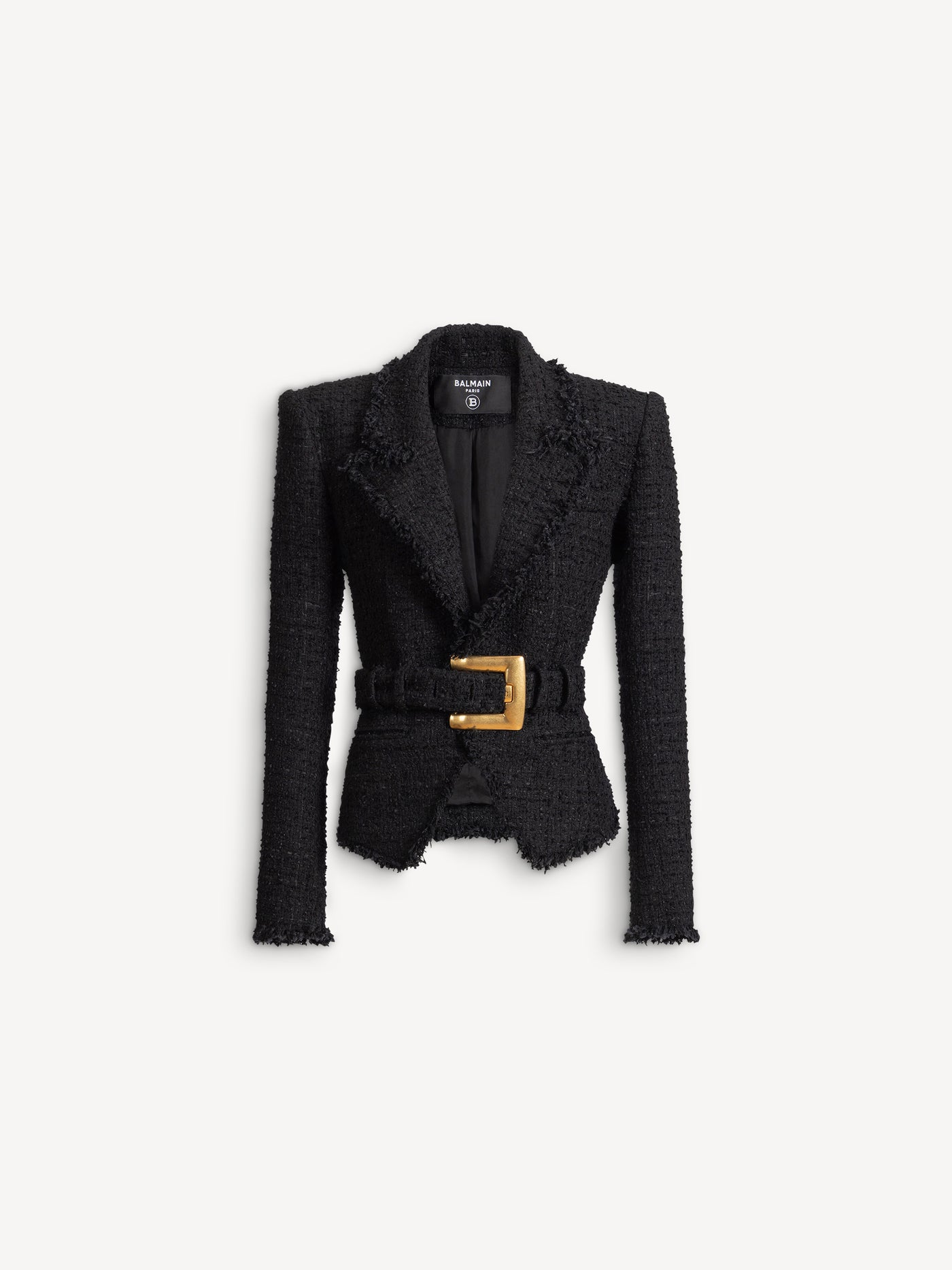 Tweedjacke mit Gürtel