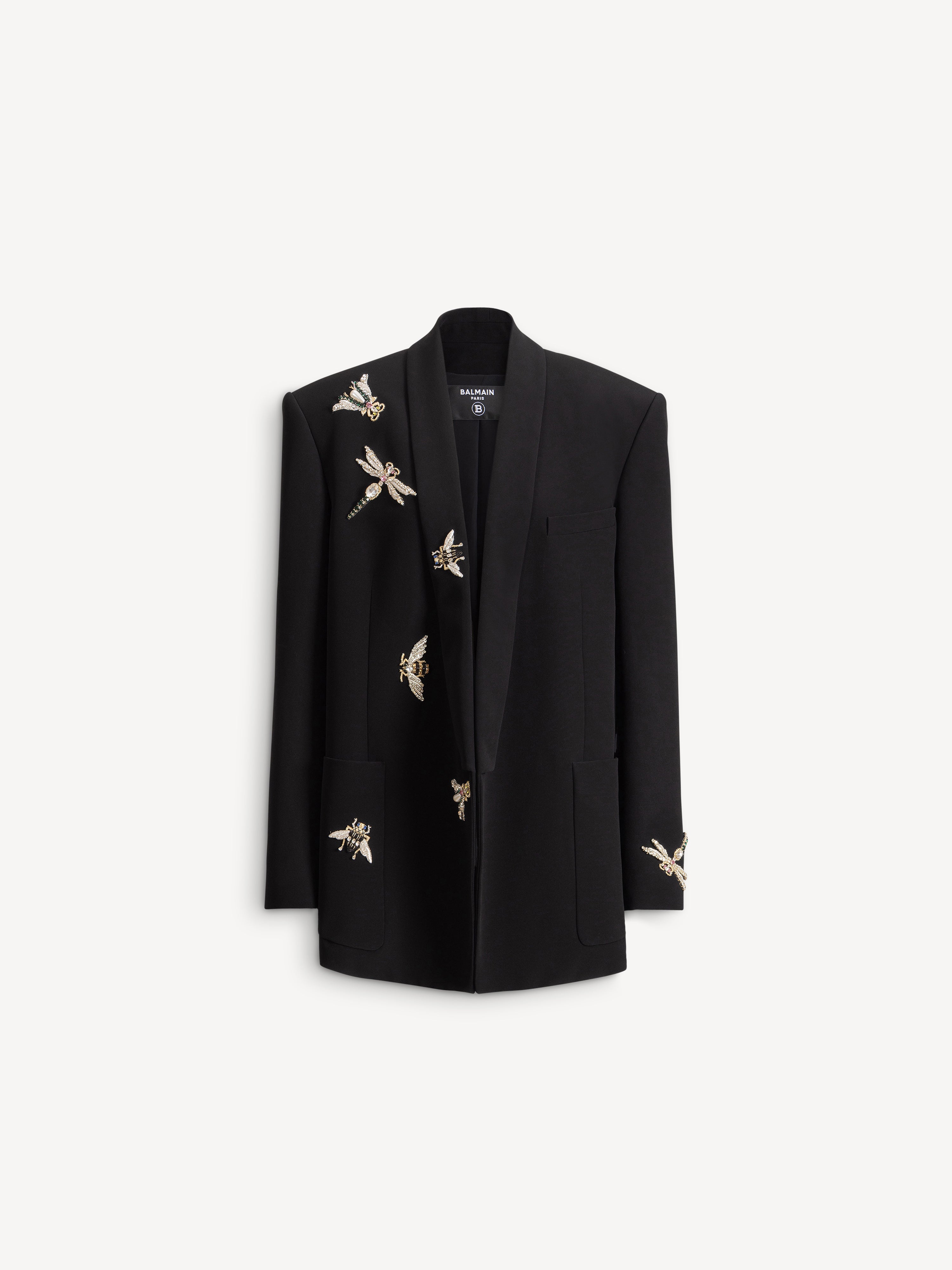 BALMAIN　ジャケット Embroidered Balmain Insect jacket black - Women | BALMAIN