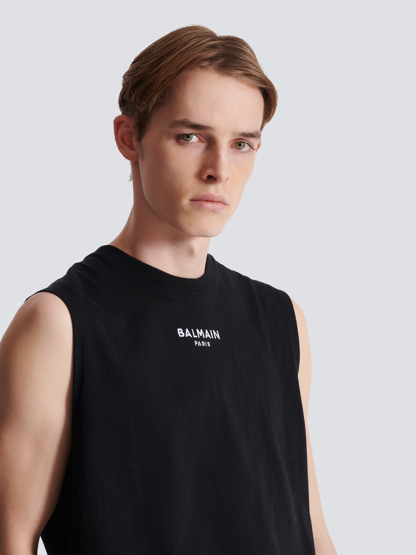 Débardeur Balmain Paris brodé