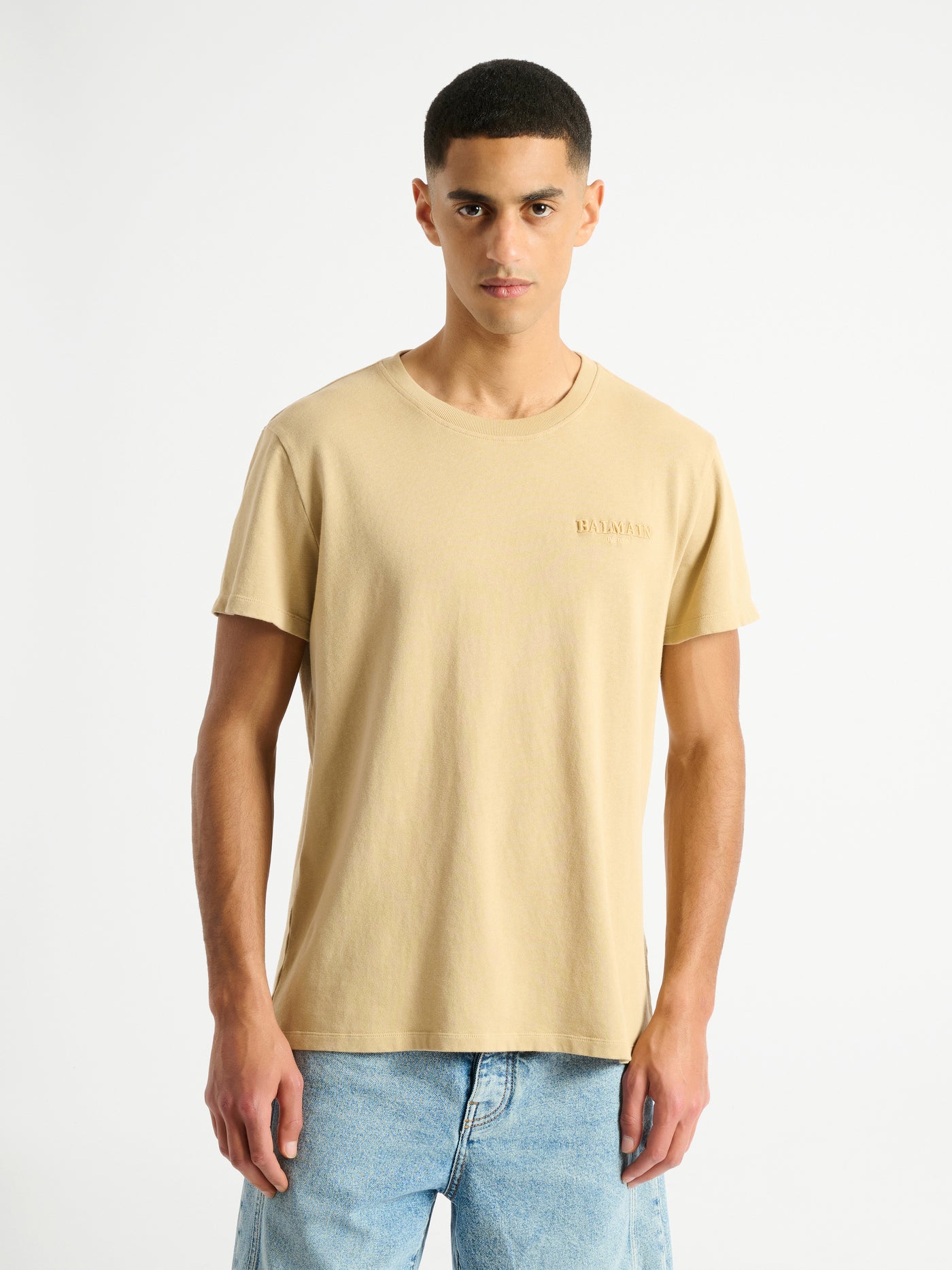 Embroidered Balmain Vintage T-shirt