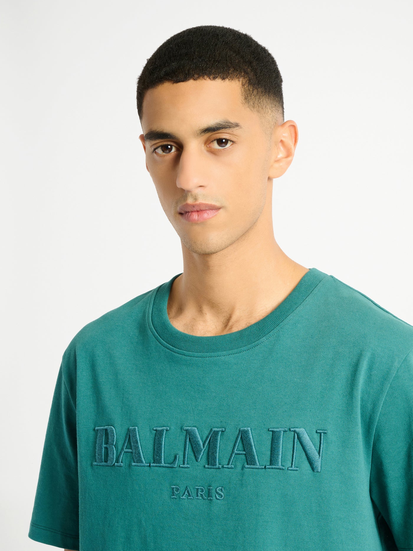 Besticktes Balmain Vintage T-Shirt