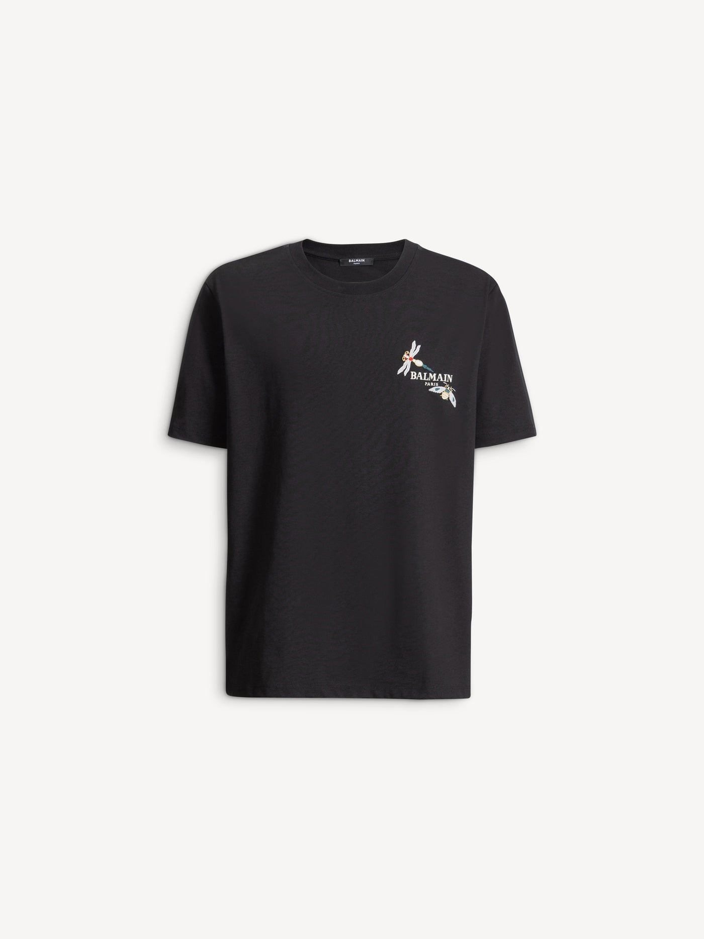 Besticktes Balmain Insect T-Shirt