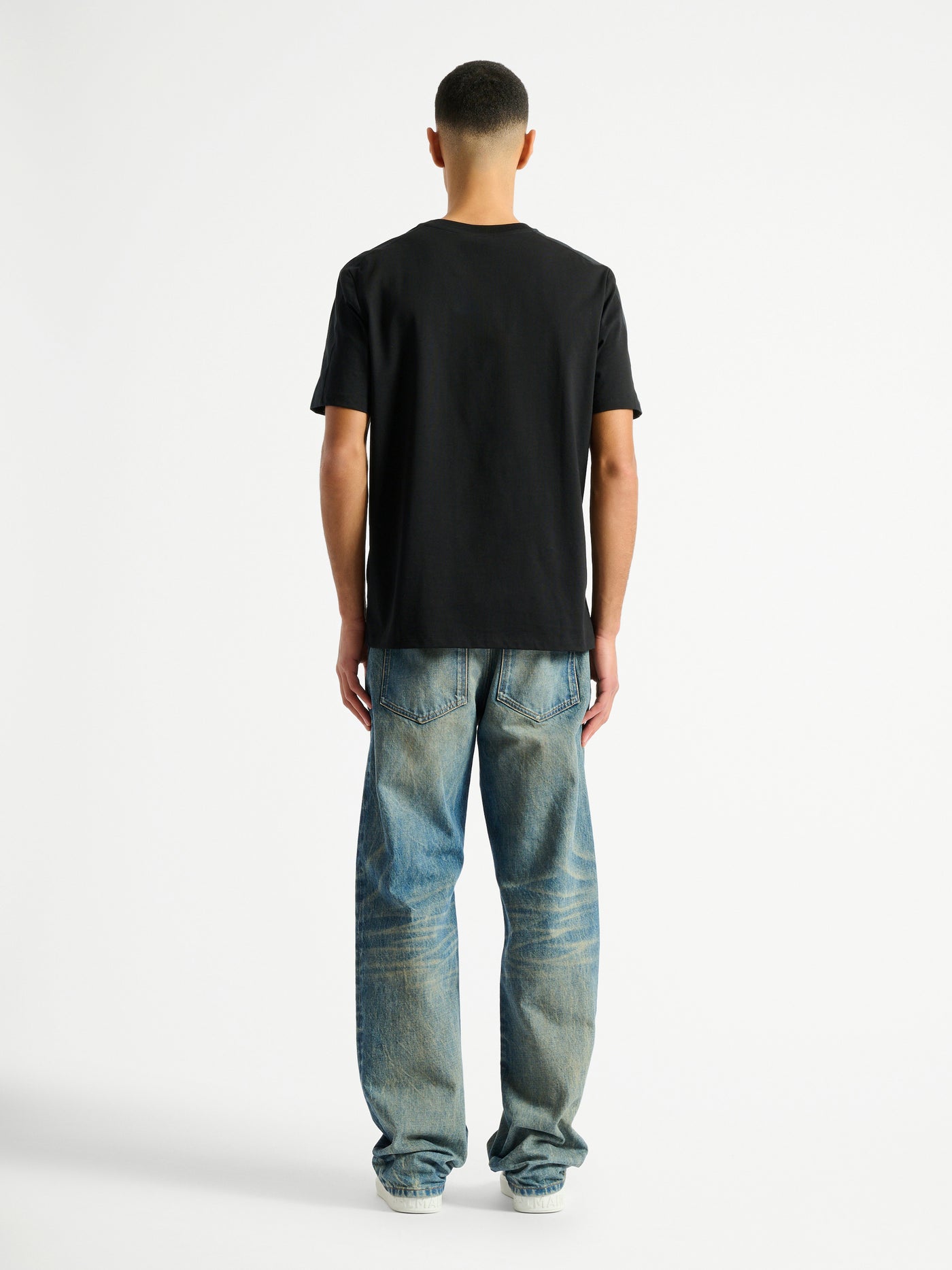 Camiseta Balmain Insect con bordado