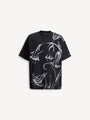 T-shirt Balmain Flower imprimé