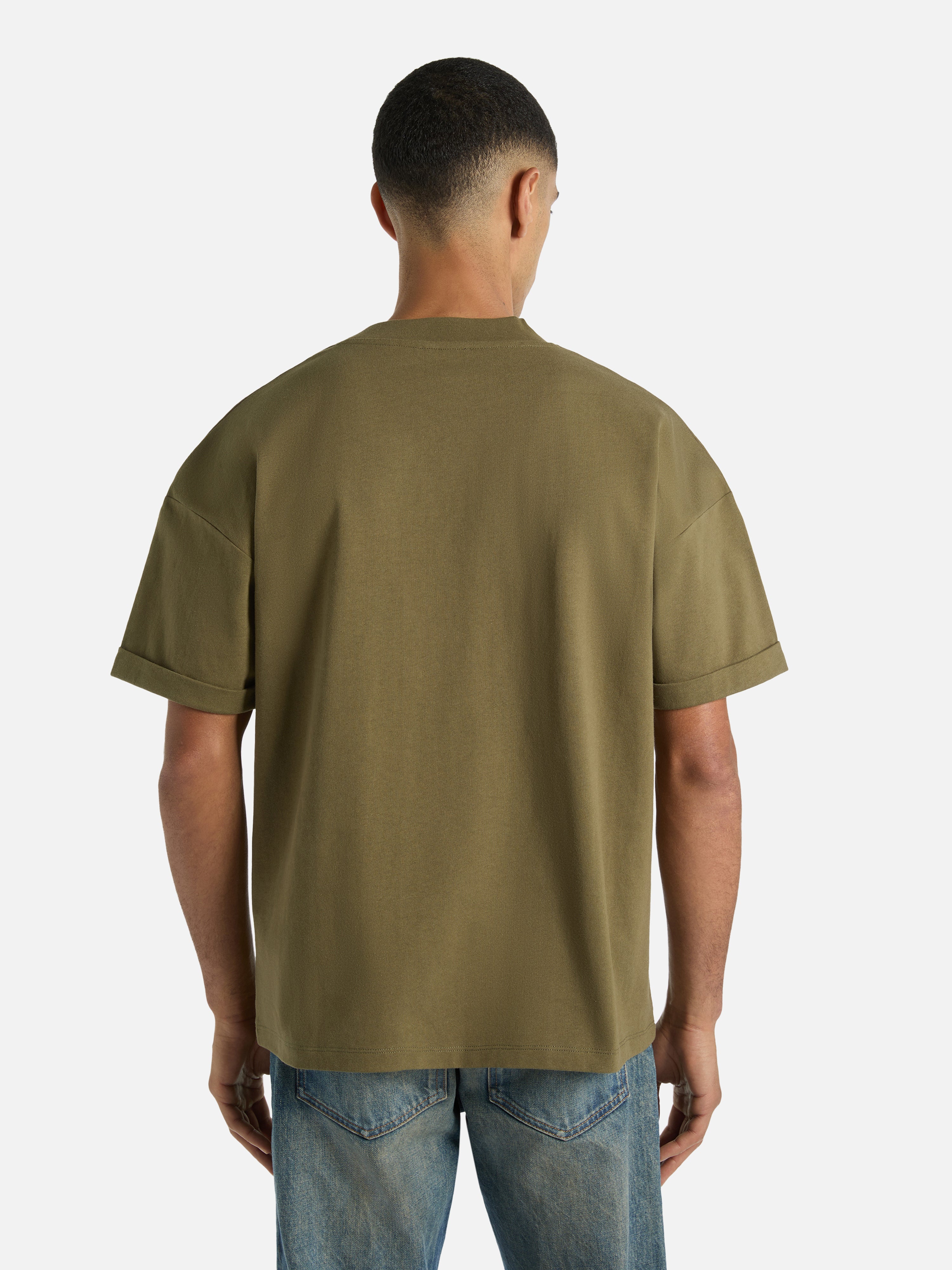 BULFINGプリントTシャツ　カーキ　XL Balmain Bloom プリントTシャツ カーキ - メンズ | BALMAIN