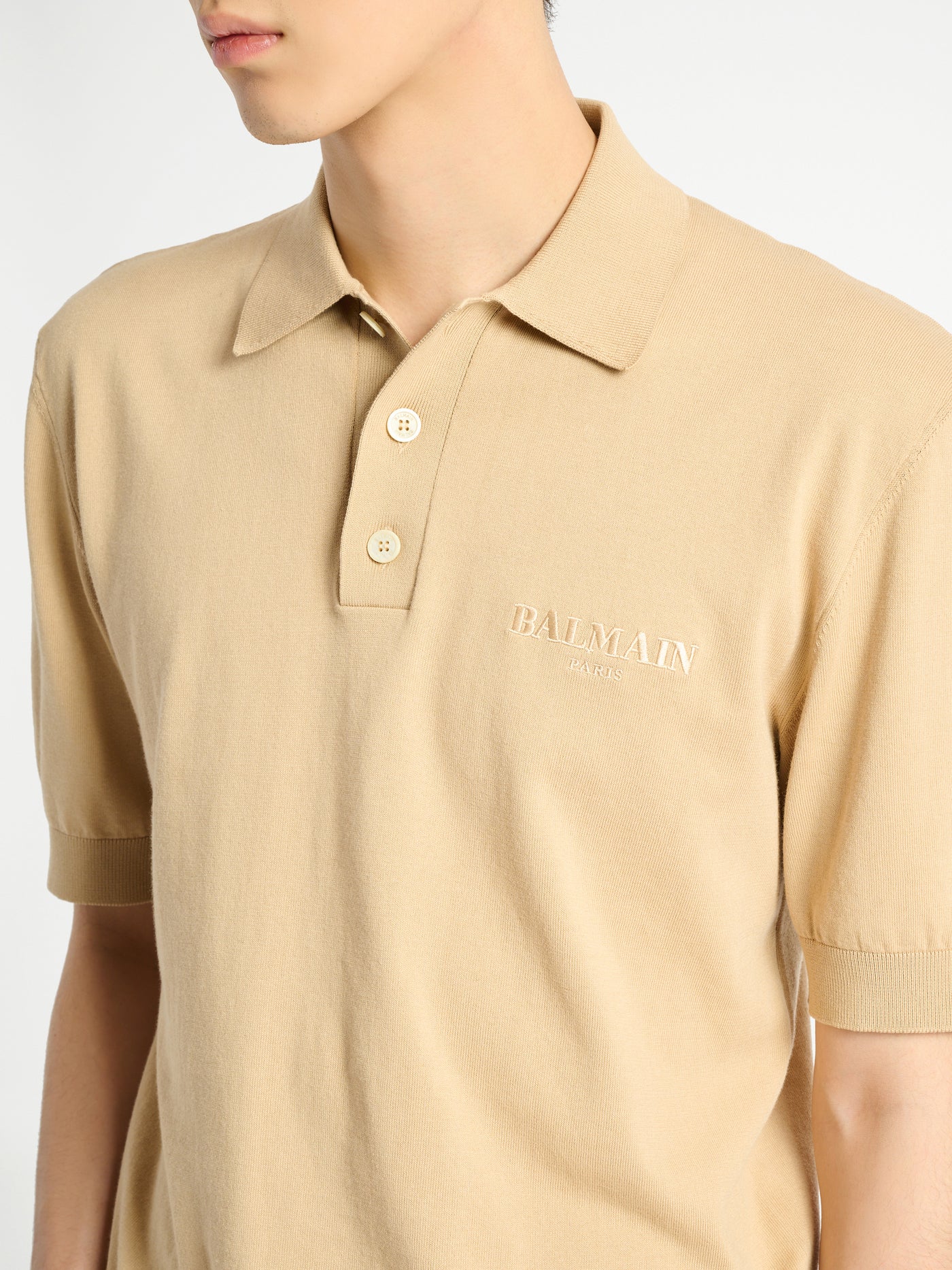Polo Balmain Vintage brodé