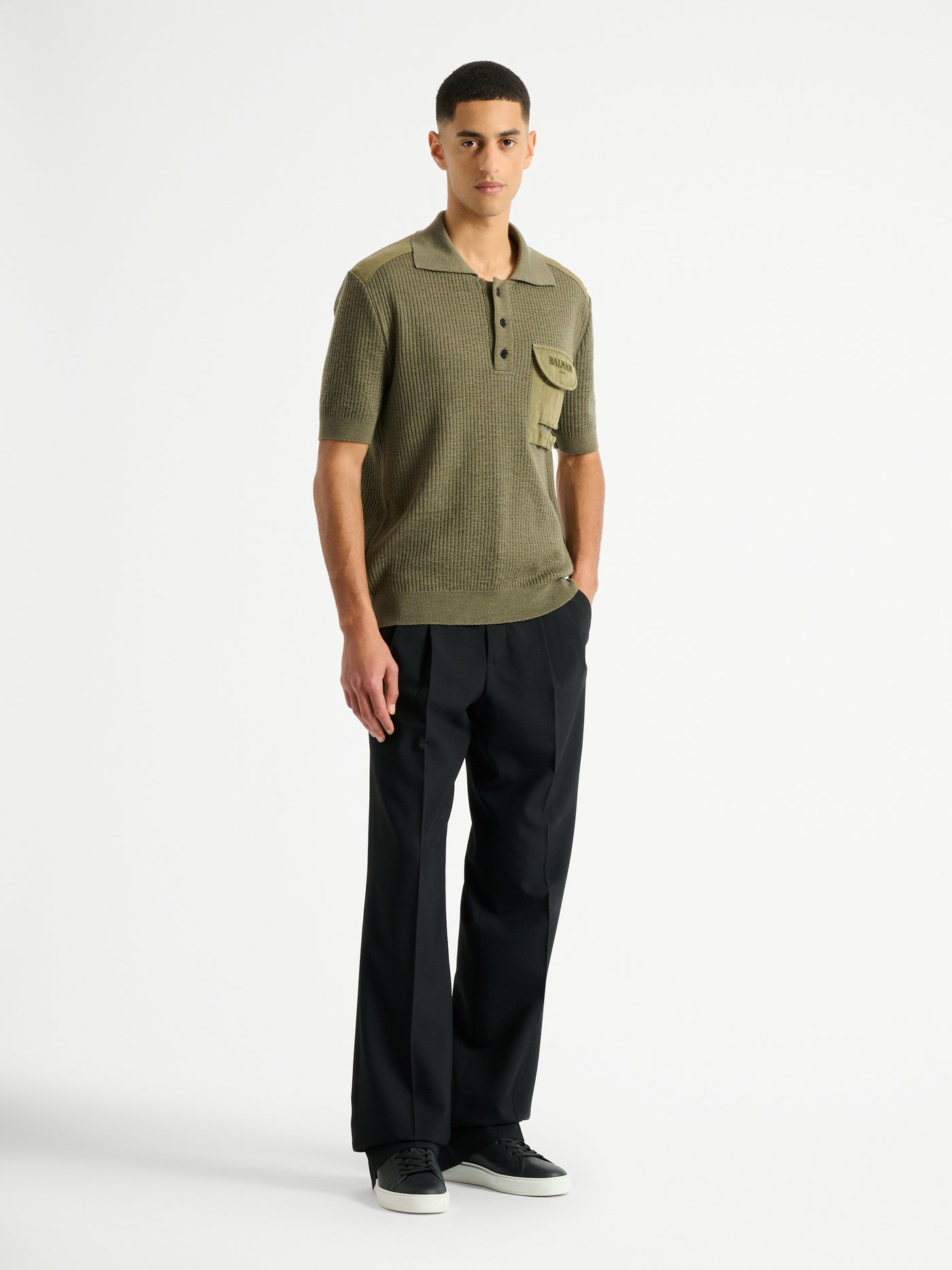 Balmain Vintage Utility Polohemd