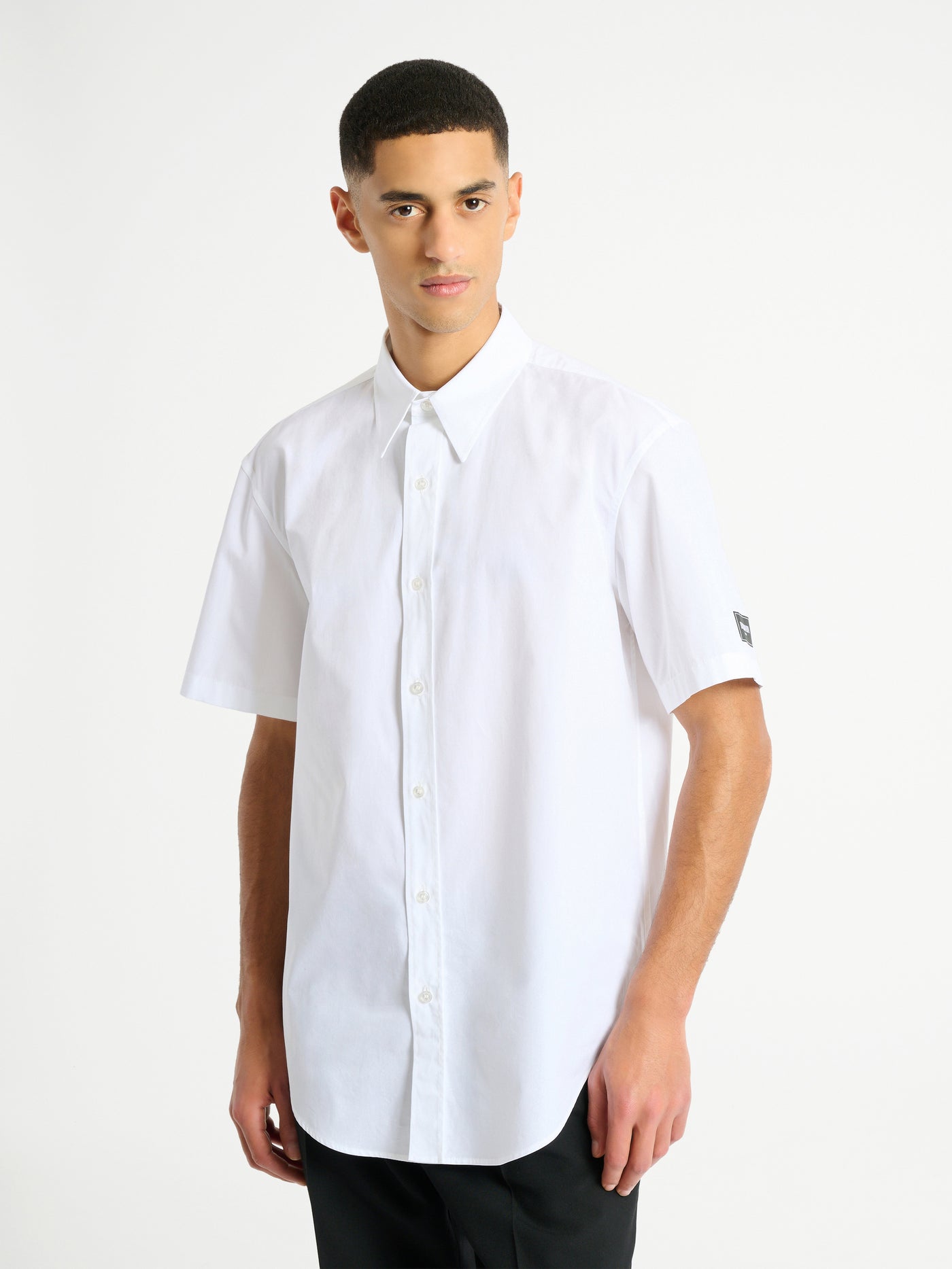 Chemise Balmain Paris en popeline de coton