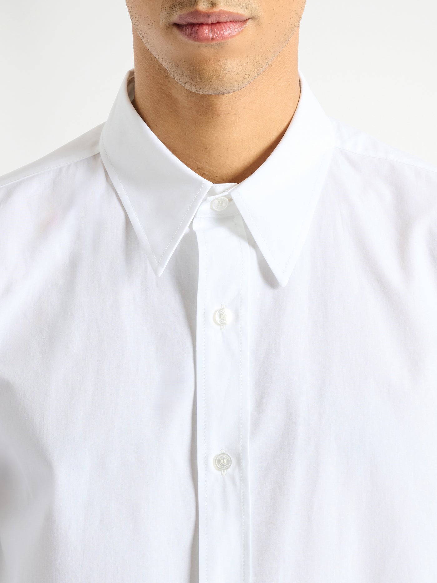 Chemise Balmain Paris en popeline de coton
