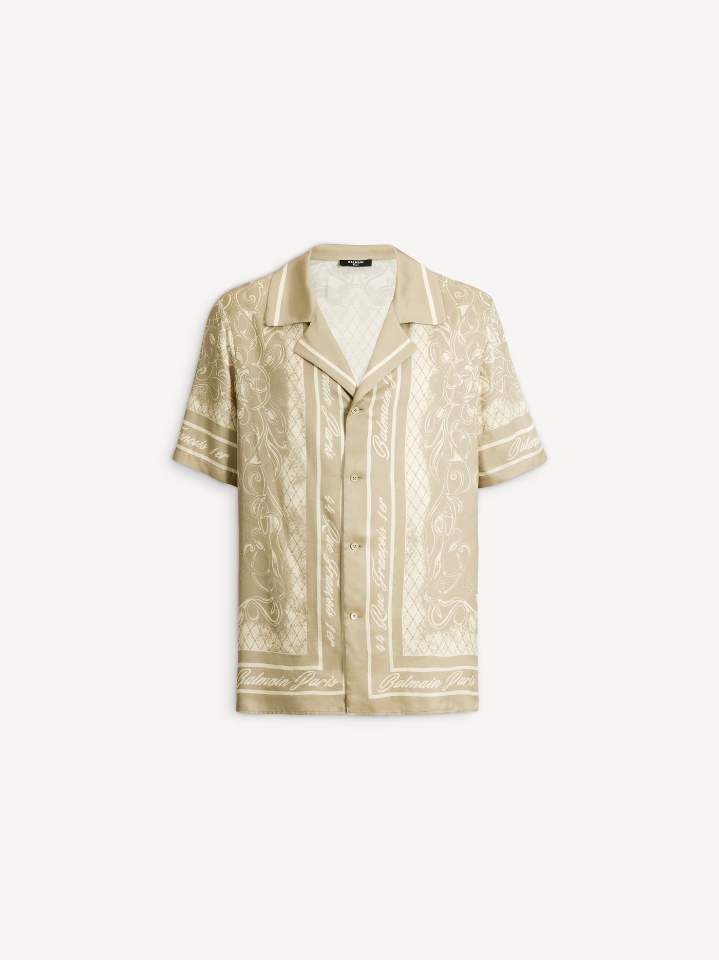 Bedrucktes Foulard Pyjamahemd
