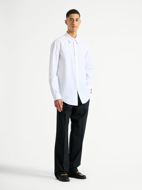 Chemise Balmain Paris en popeline de coton