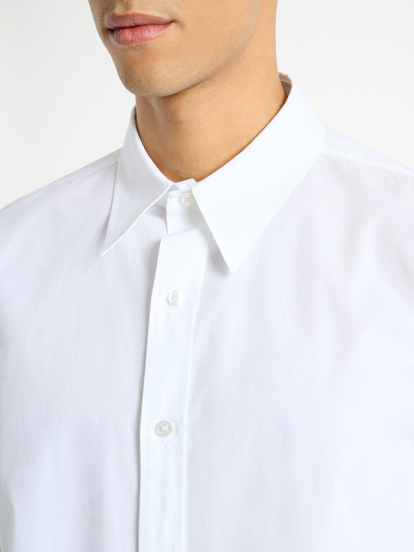 Chemise Balmain Paris en popeline de coton