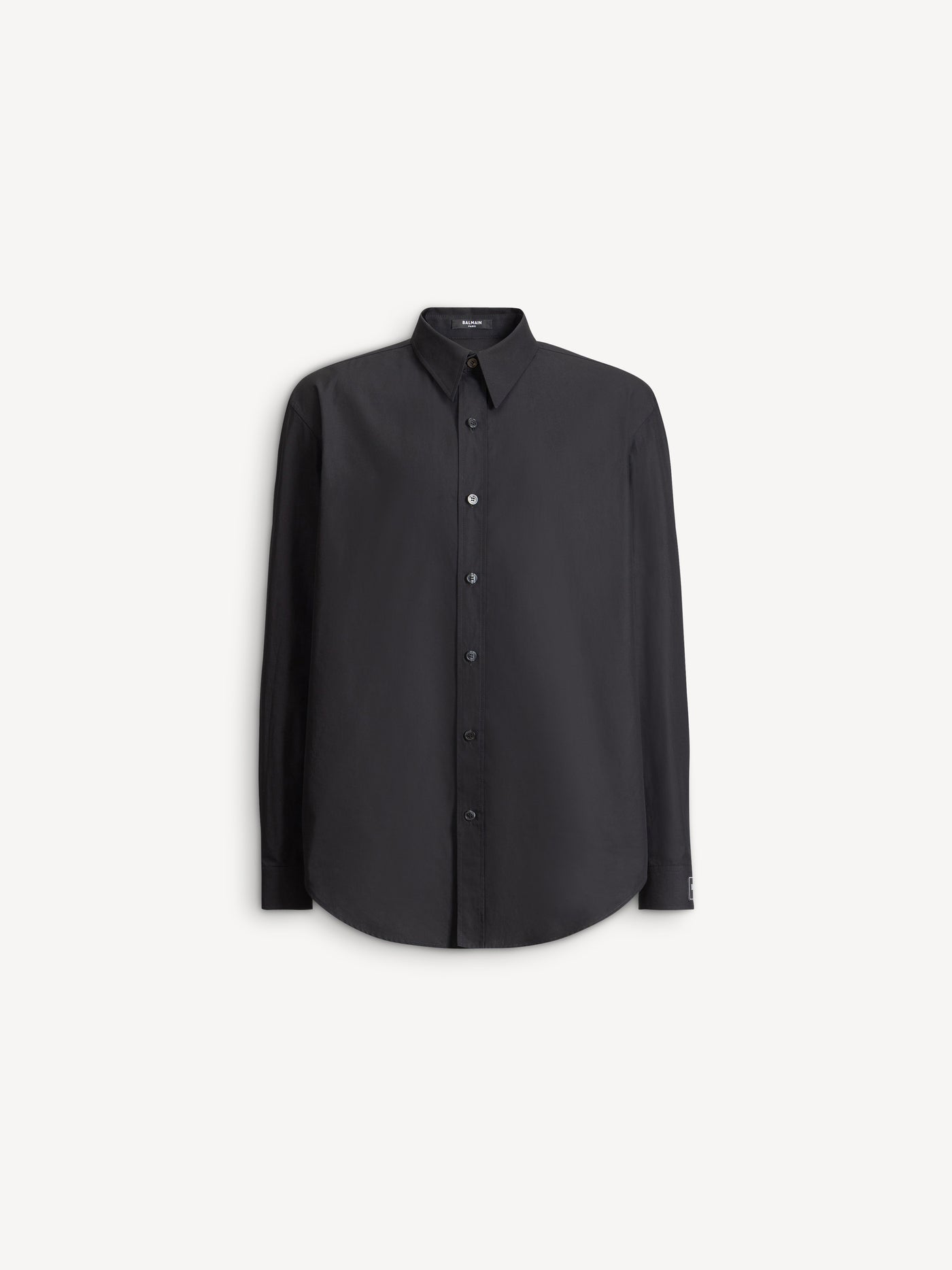 Balmain Paris Hemd aus Baumwollpopeline