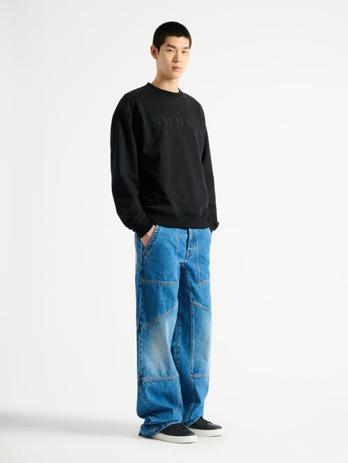 Sweat-shirt Balmain Vintage brodé