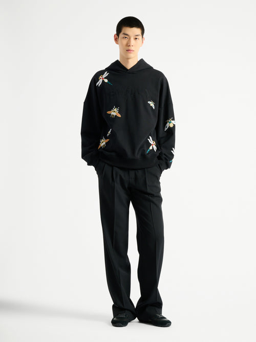 Hoodie Balmain Insect brodé