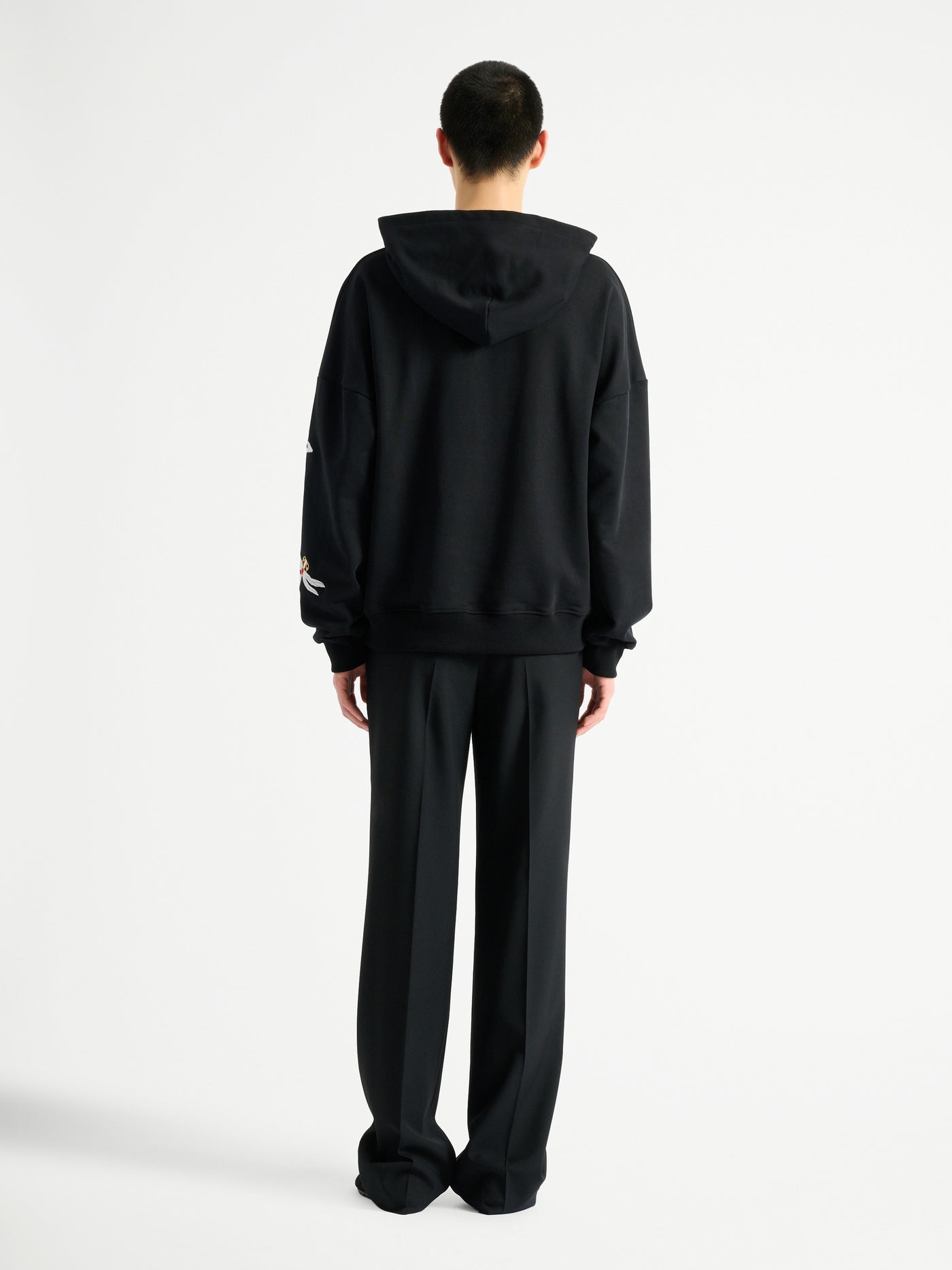 Hoodie Balmain Insect brodé