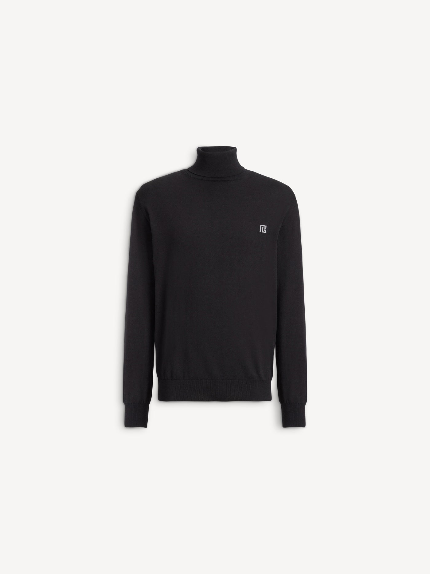 PB Rollkragenpullover aus Baumwolle und Seide