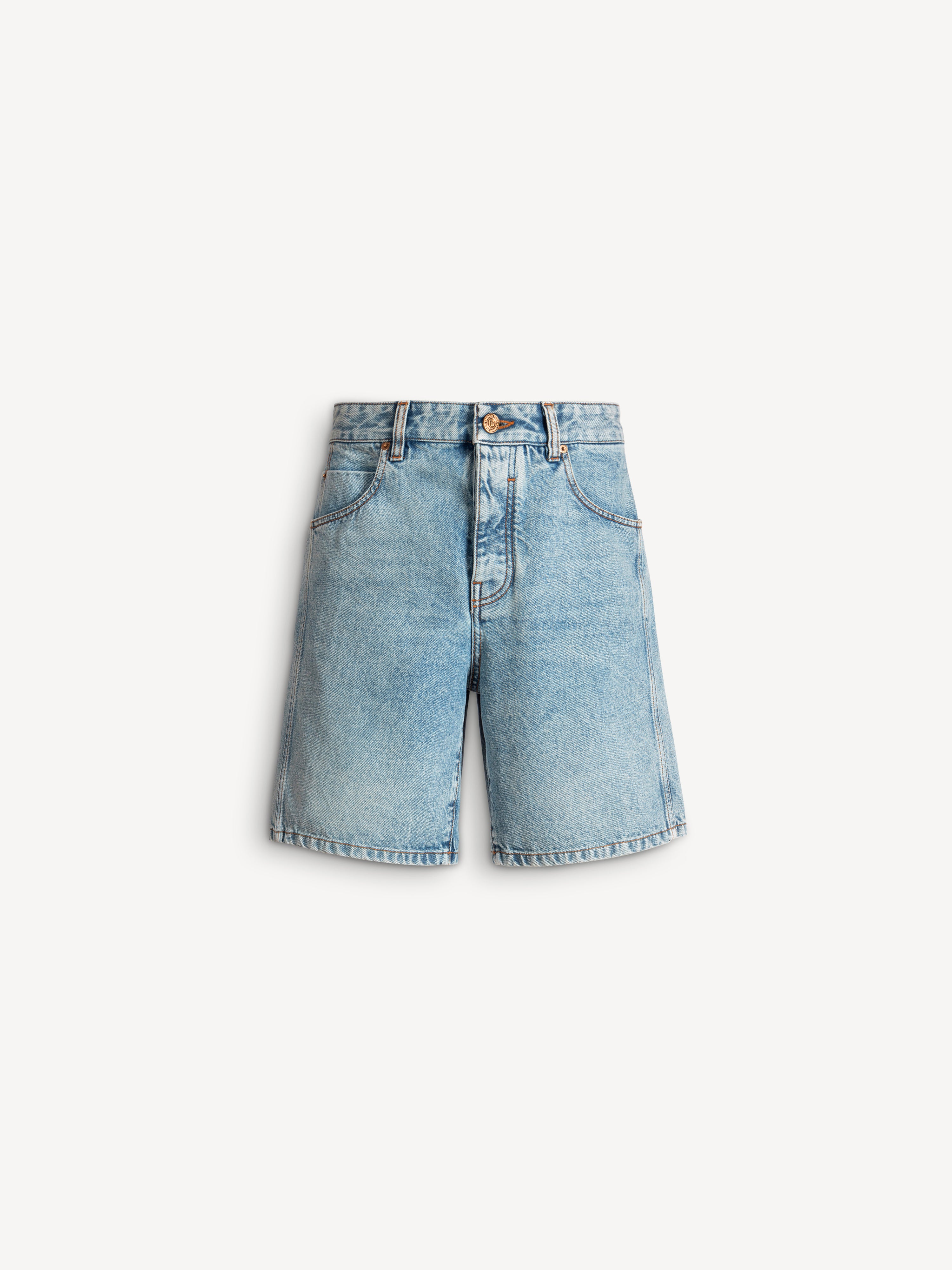 バルマン　デニムショートパンツ Denim Men