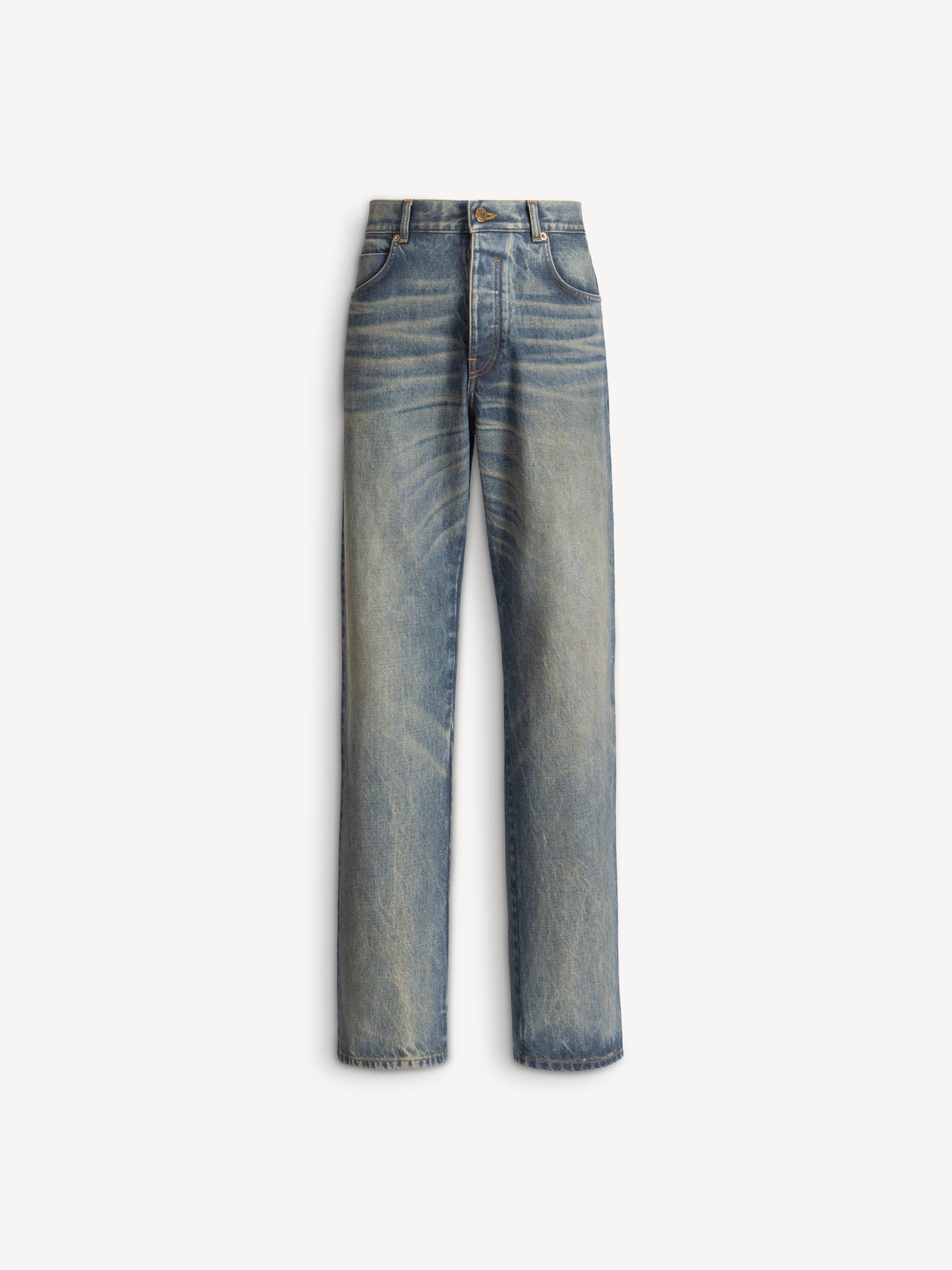 Loose-fit jeans in Vintage blue denim