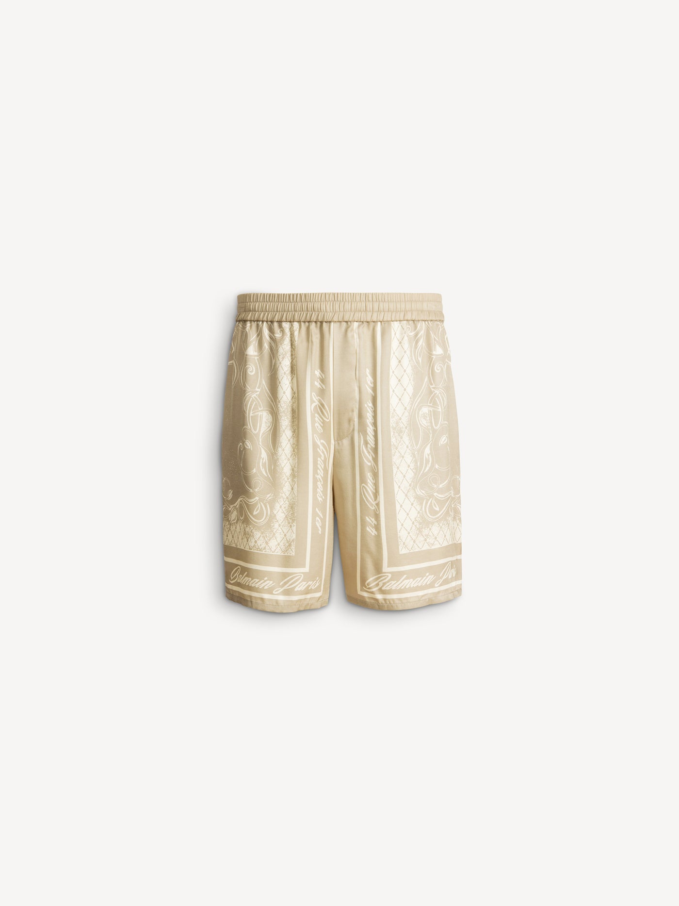 Bedruckte Foulard Pyjamashorts