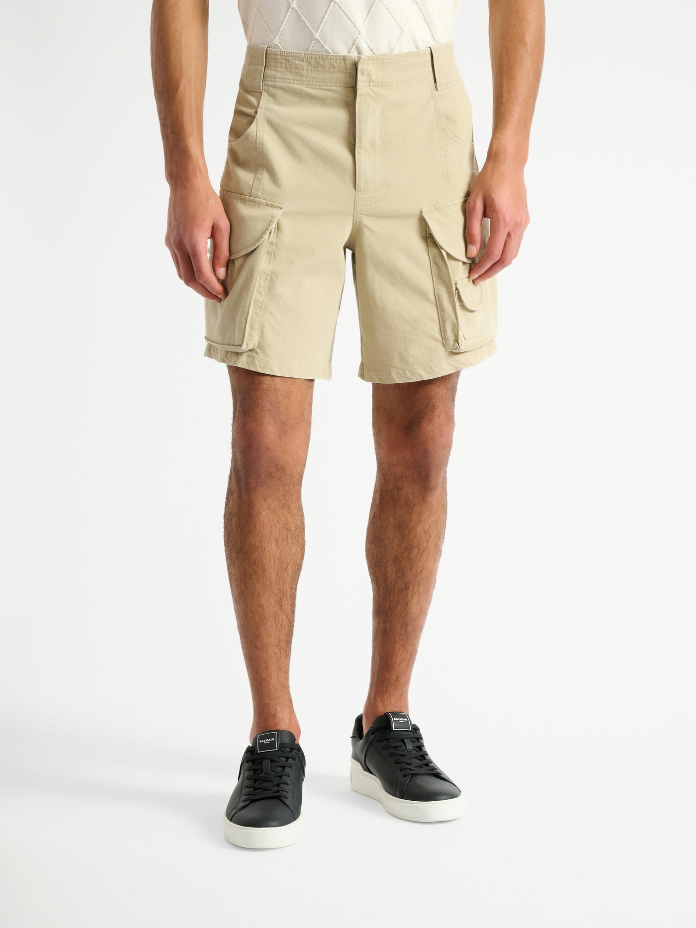 Bermuda cargo en coton