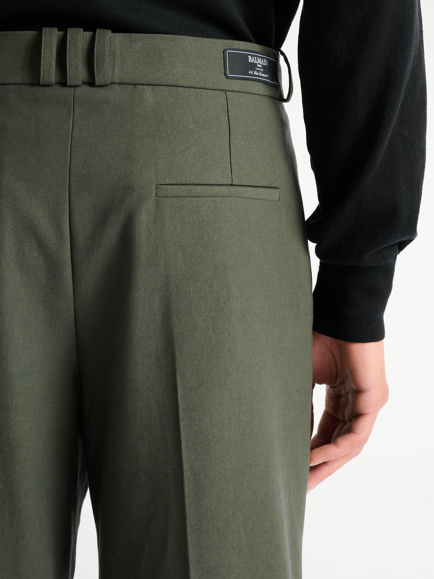 Pantalon en sergé de coton