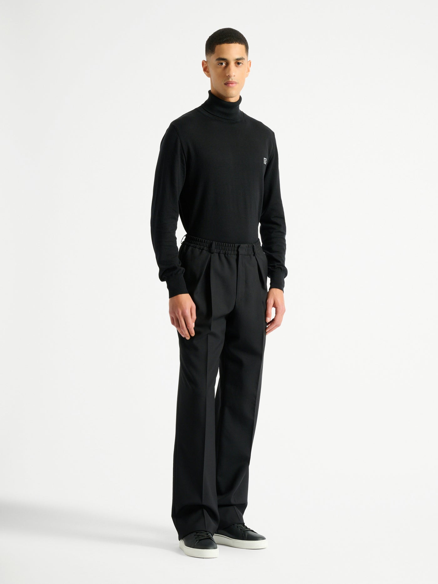 Wollhose mit elastischem Bund