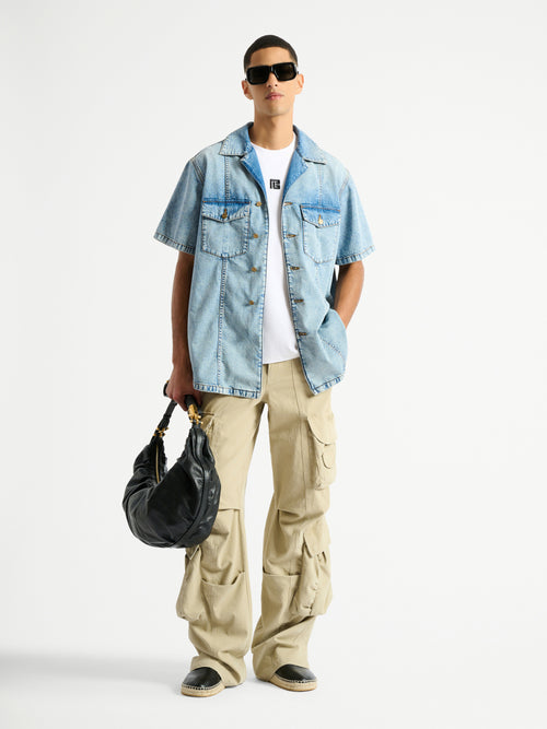 Pantalon cargo en coton