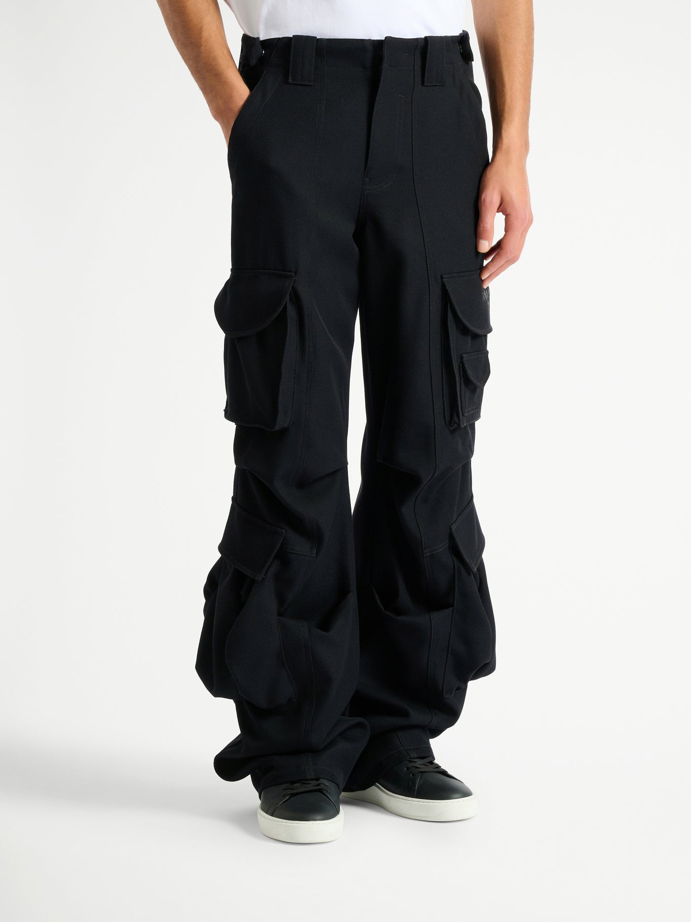 Cargohose aus Wolltwill