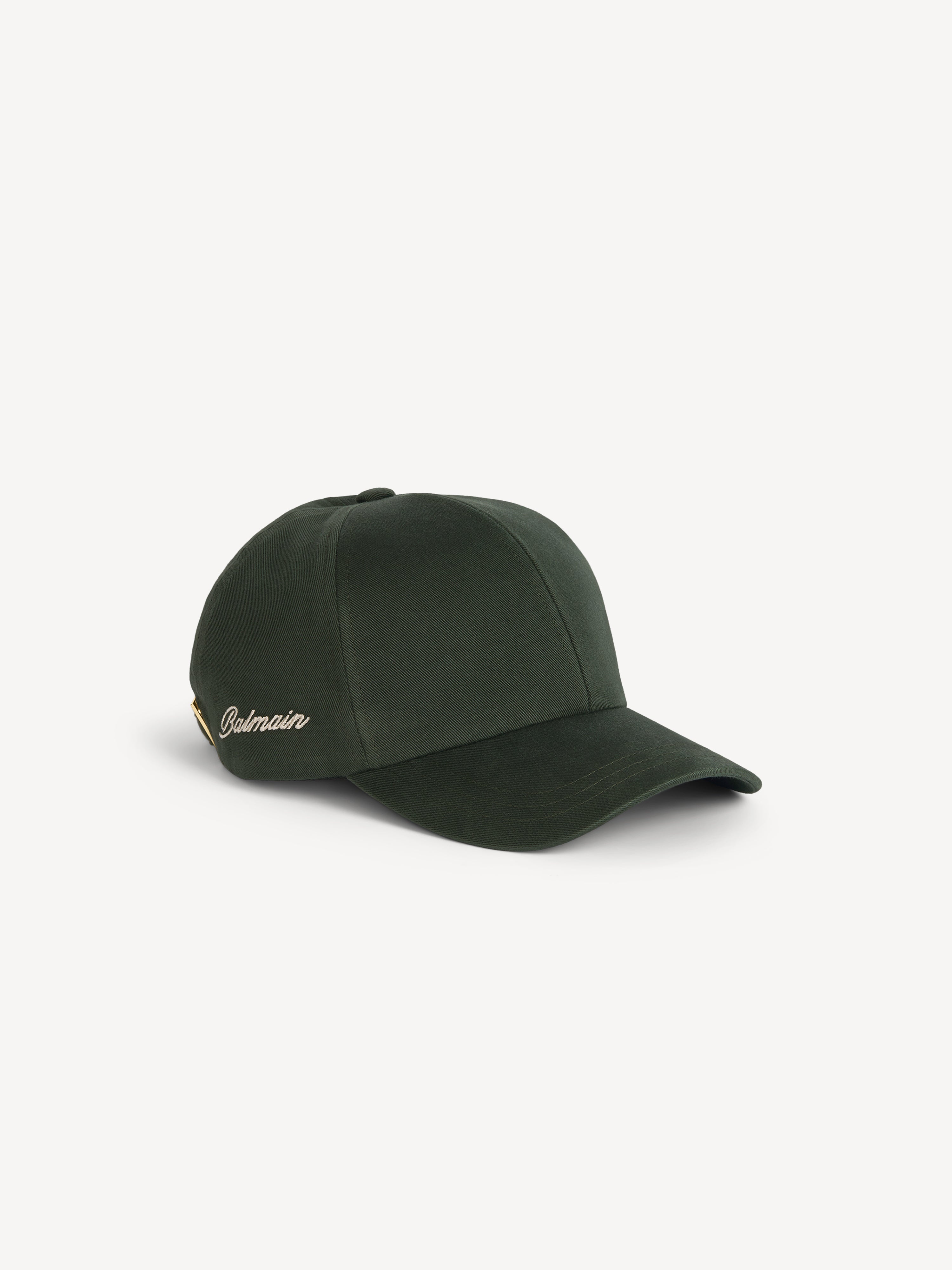 BALMAIN ロゴ ベースボールキャップ ブラック Scarves & Caps Men