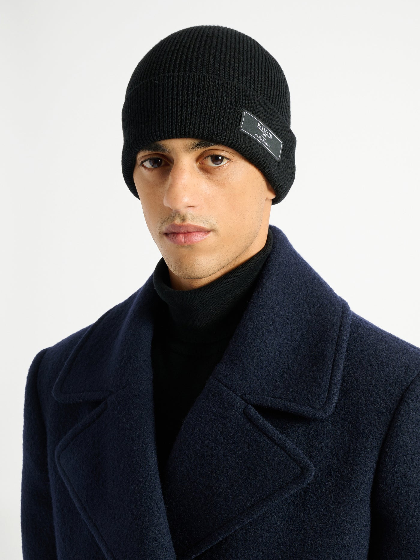 Balmain Paris wool beanie