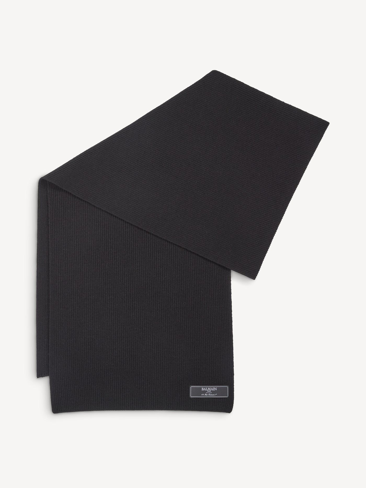 Balmain Paris wool scarf