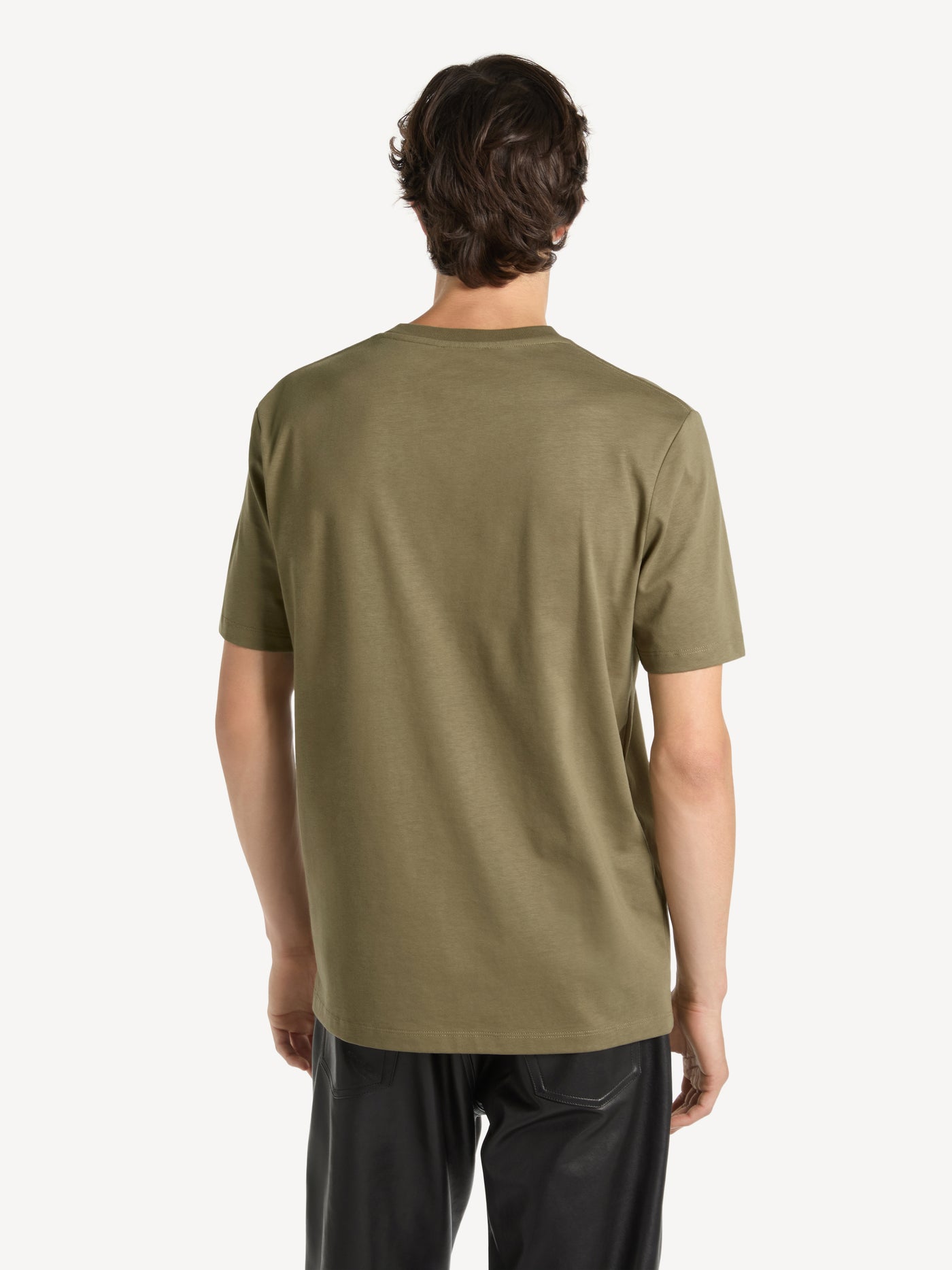 T-shirt con etichetta Balmain Vintage in pelle