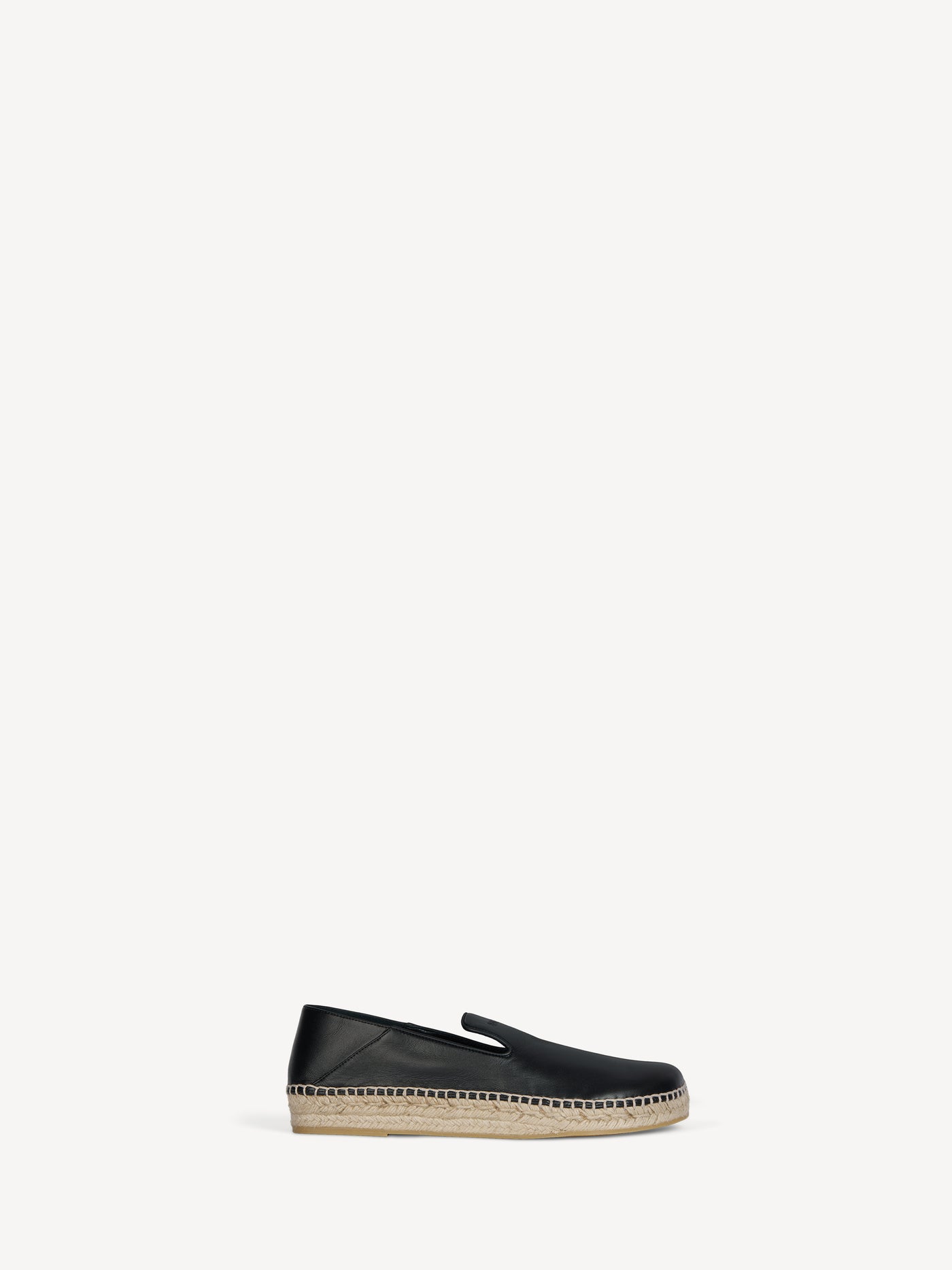 Espadrilles aus Glattleder
