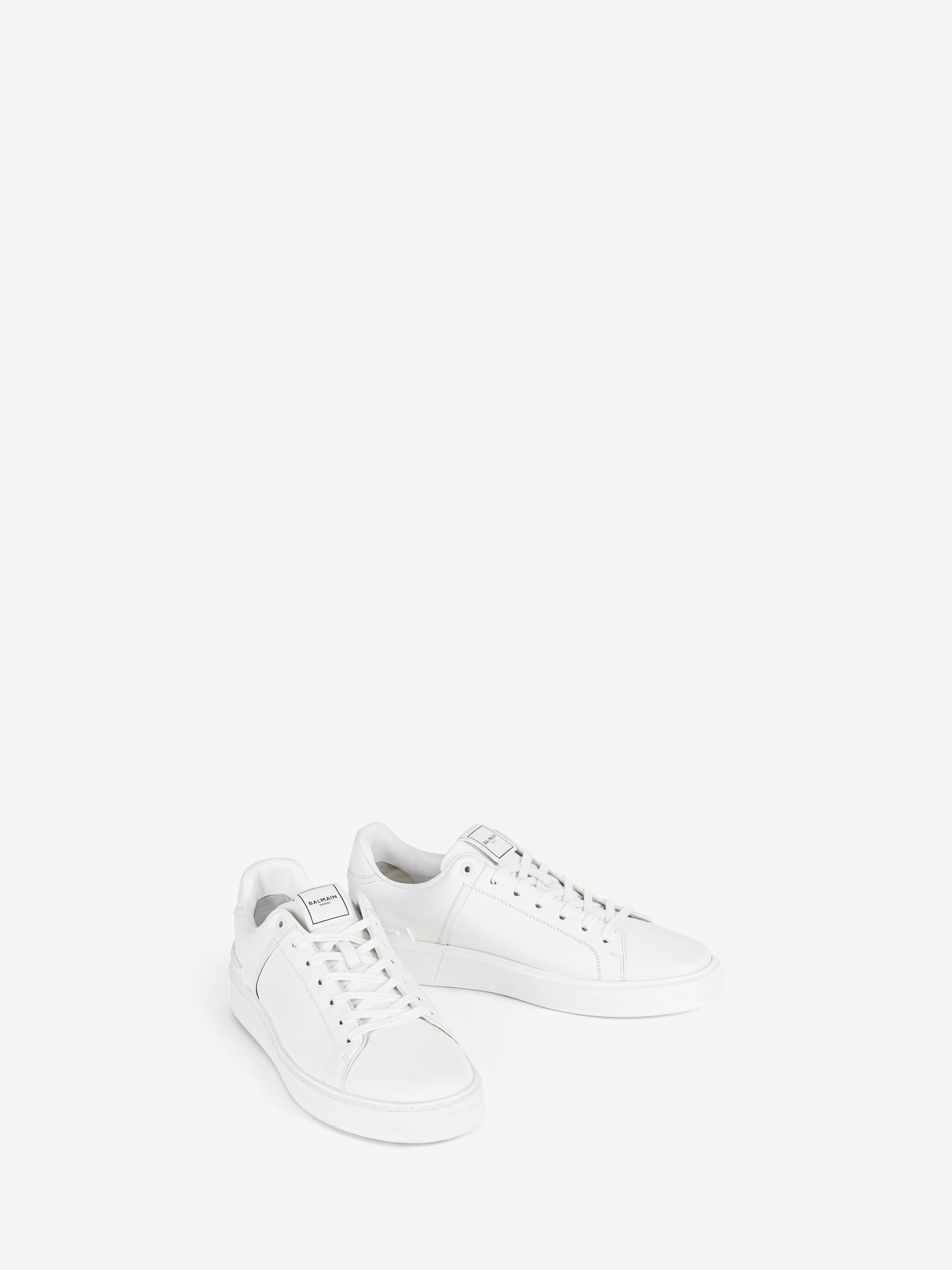 Baskets B-Court en cuir lisse
