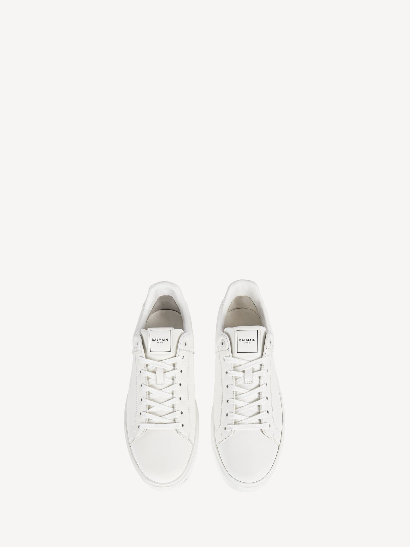Baskets B-Court en cuir lisse