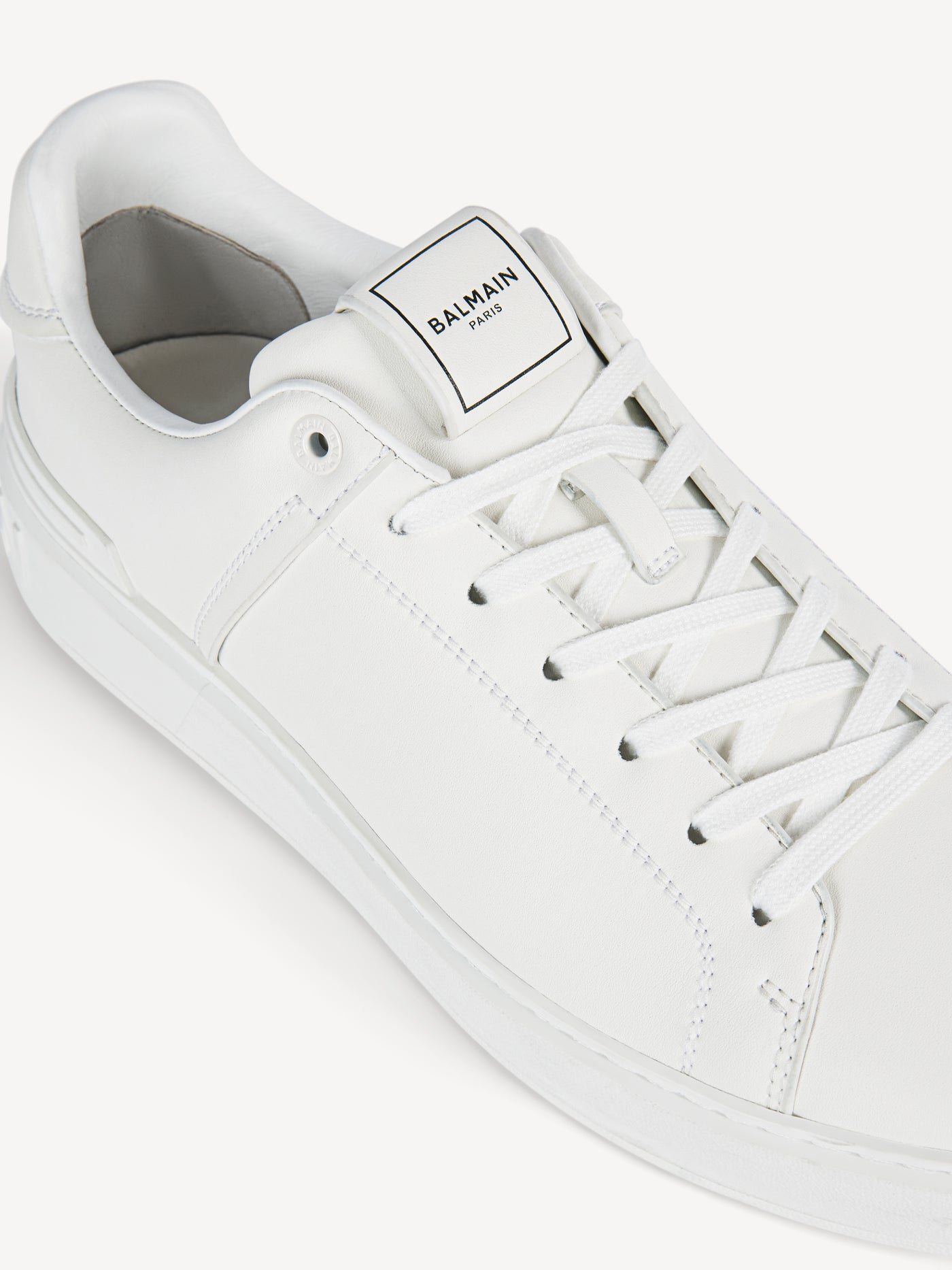 Baskets B-Court en cuir lisse