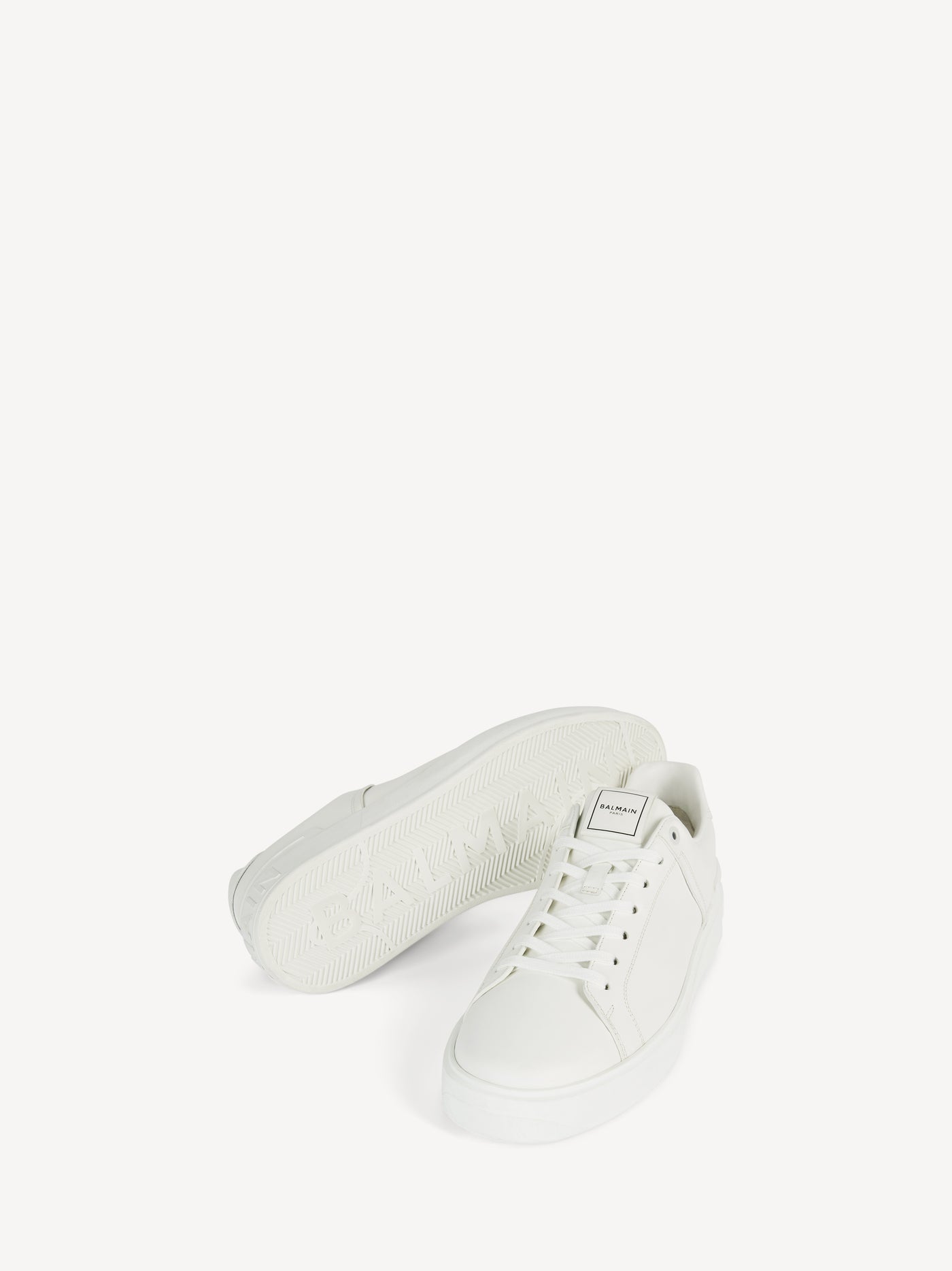 Baskets B-Court en cuir lisse