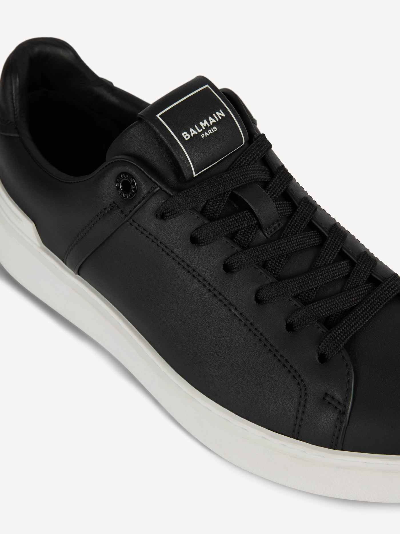 B-Court smooth leather trainers