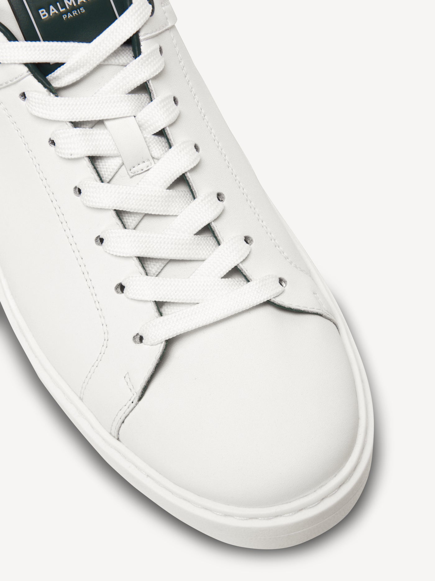 B-Court smooth leather trainers