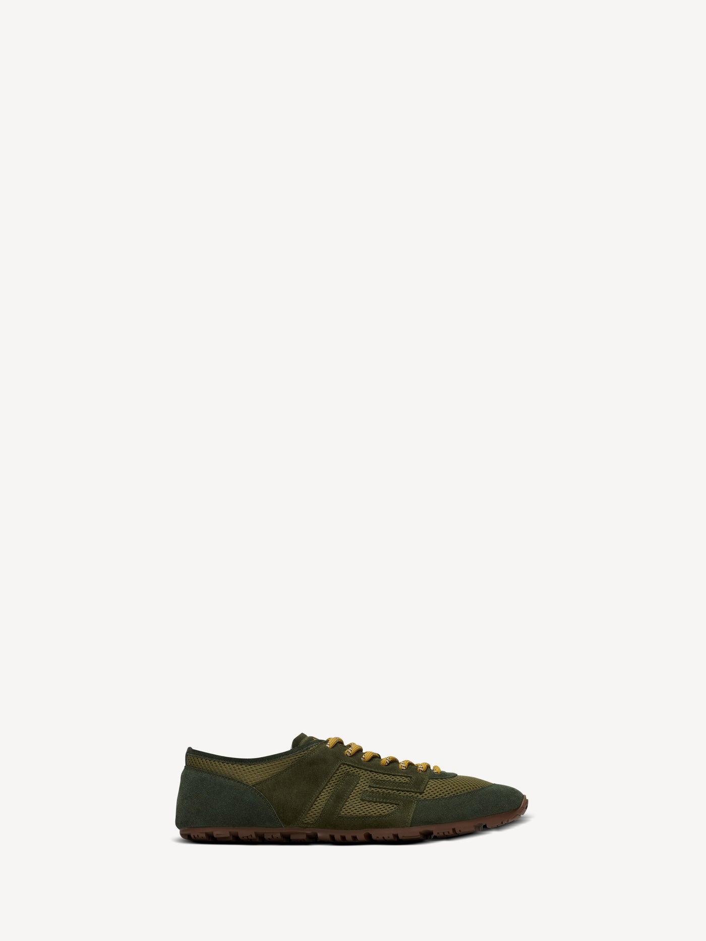 Racer 45 Sneakers aus Mesh und Wildleder