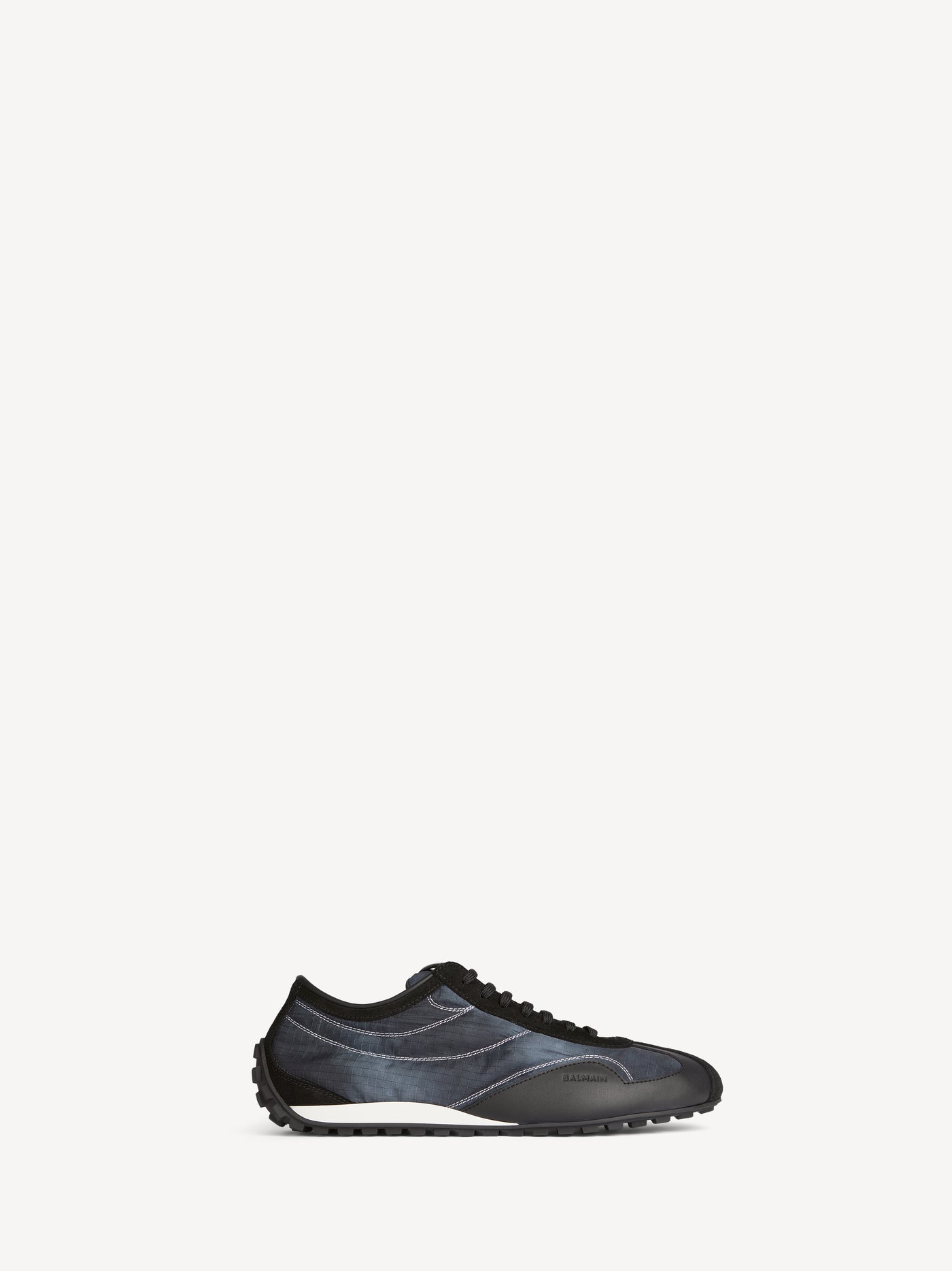 Racing Low Sneakers aus Nylon und Leder